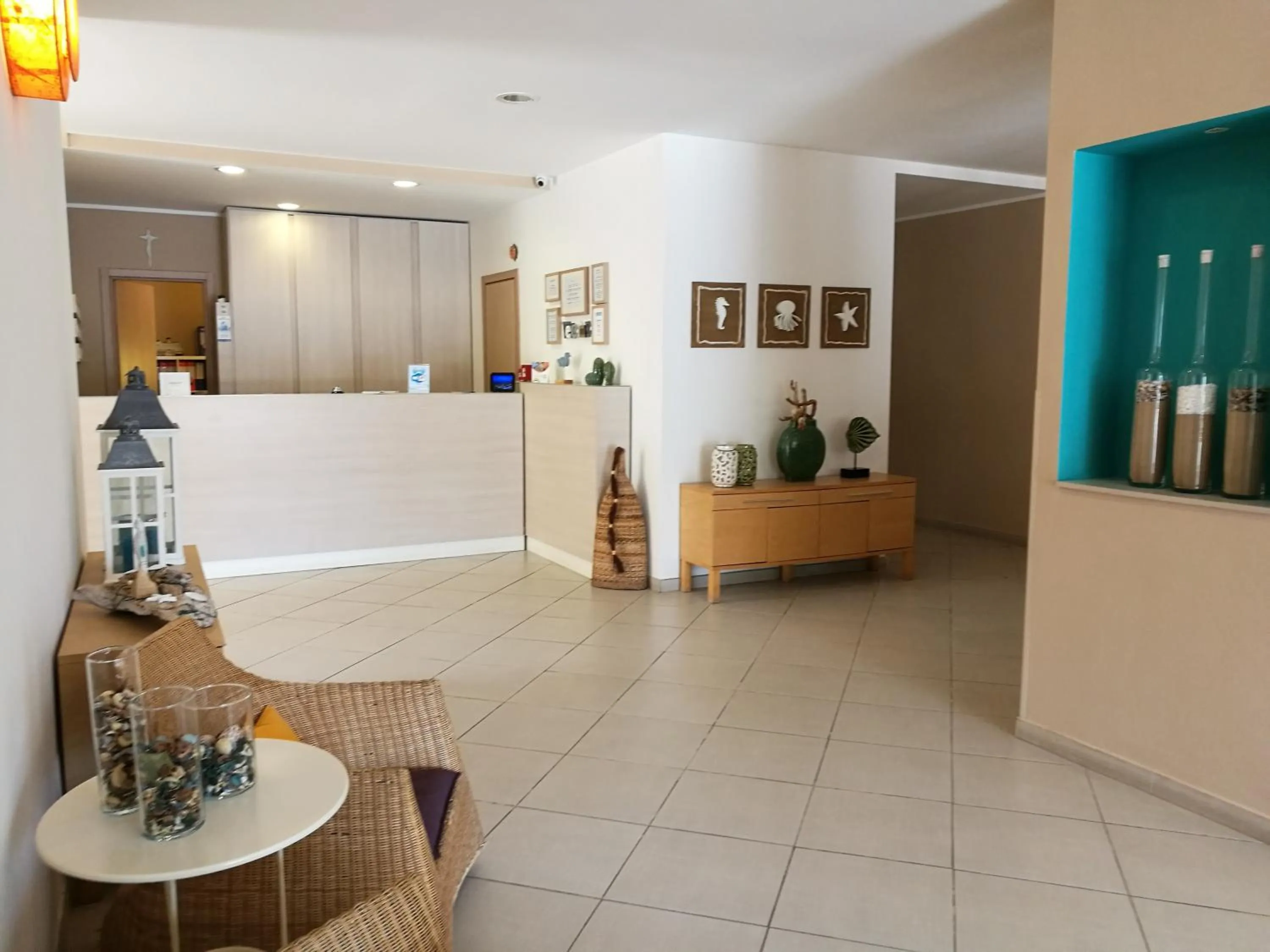 Lobby or reception in Hotel Baia Del Sole