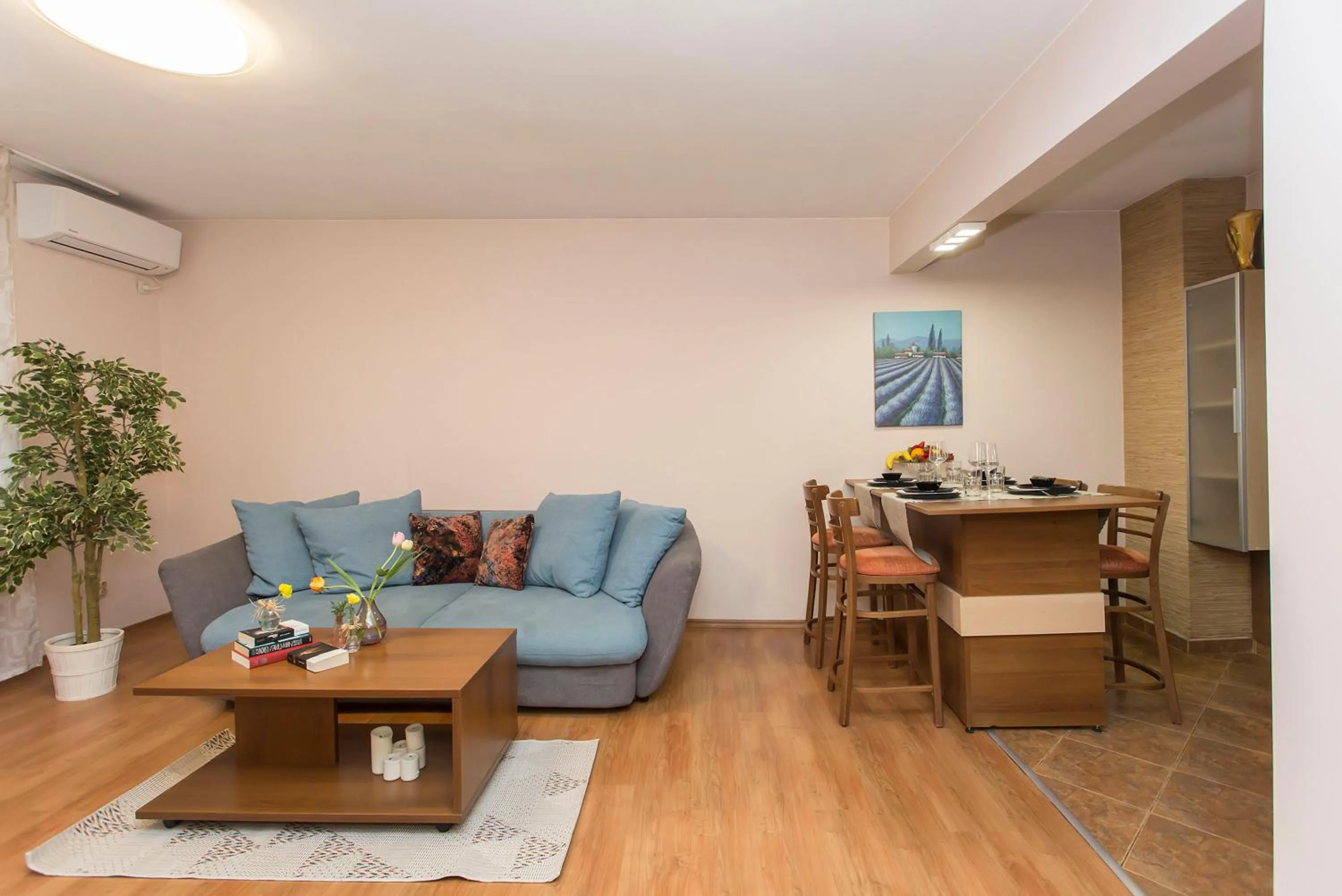 Living room in Sofia Central Hotel Apartments