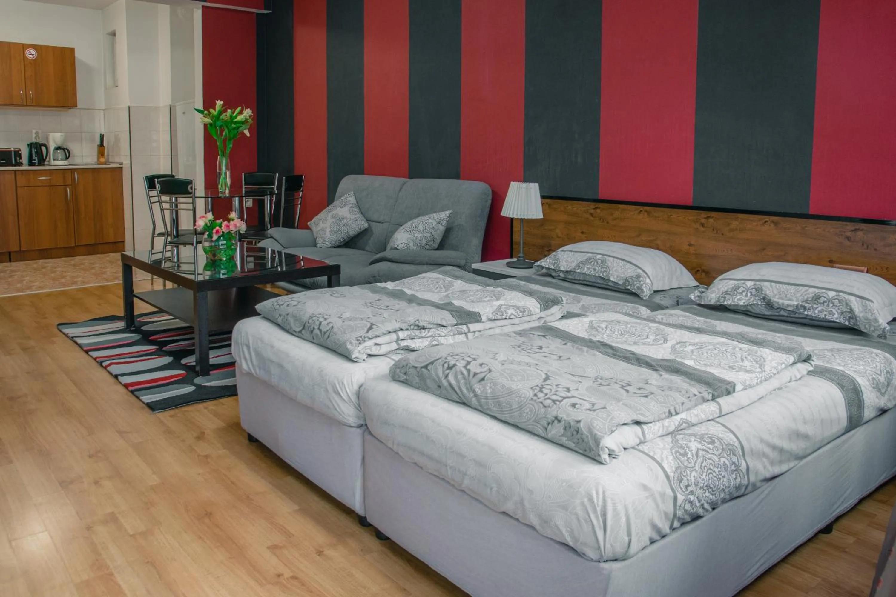 Photo of the whole room, Bed in Sofia Central Hotel Apartments