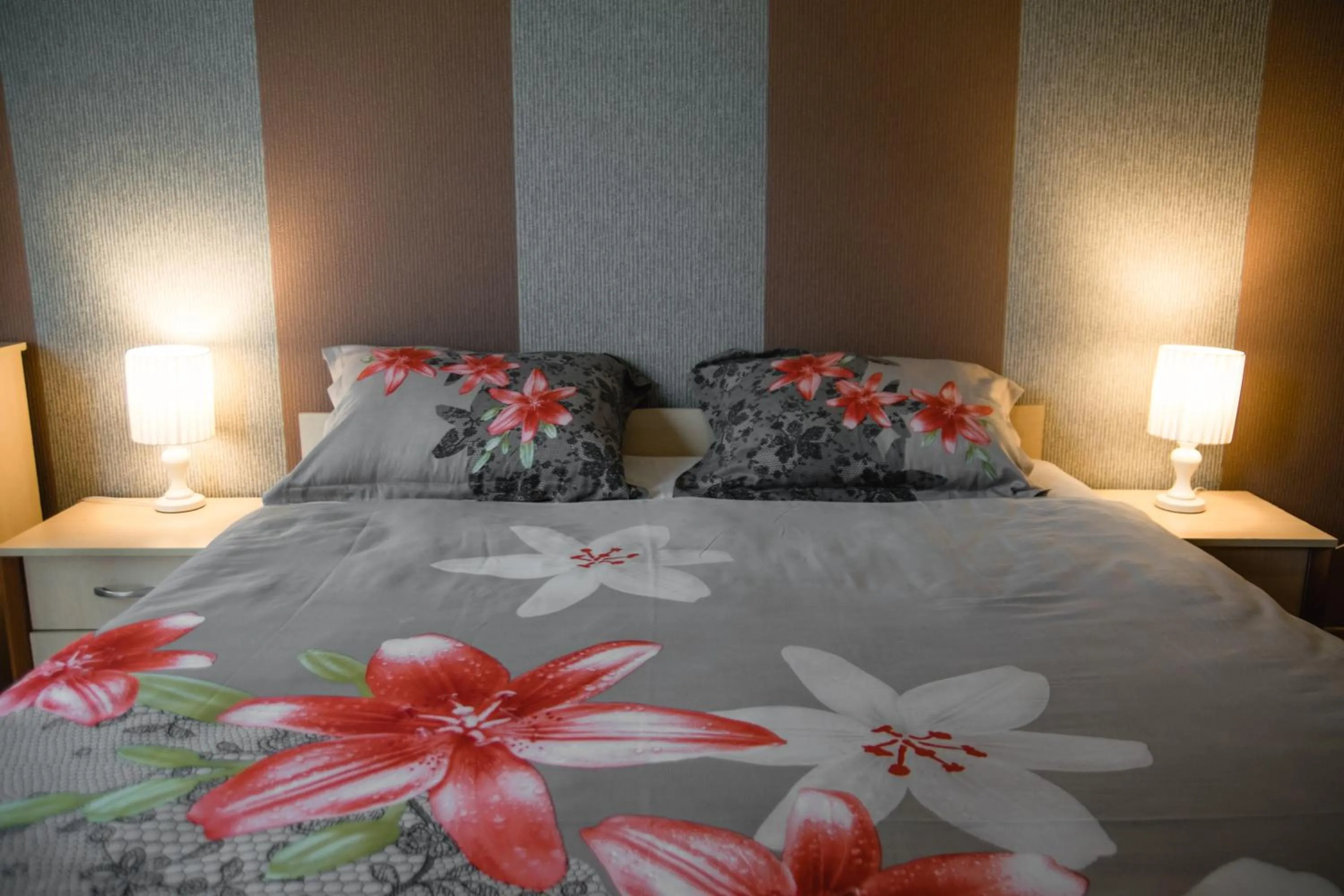 Bed in Sofia Central Hotel Apartments