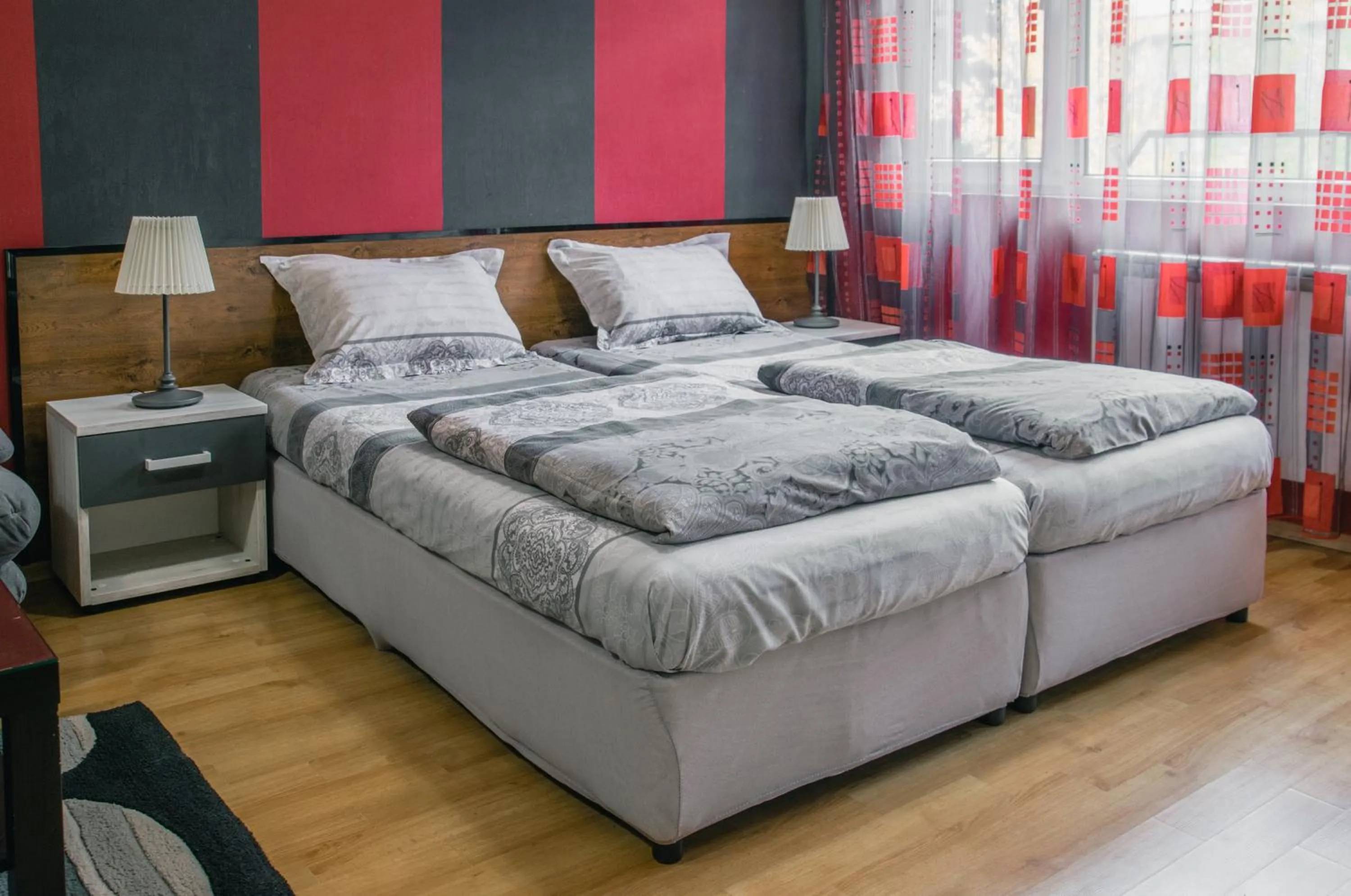 Bed in Sofia Central Hotel Apartments