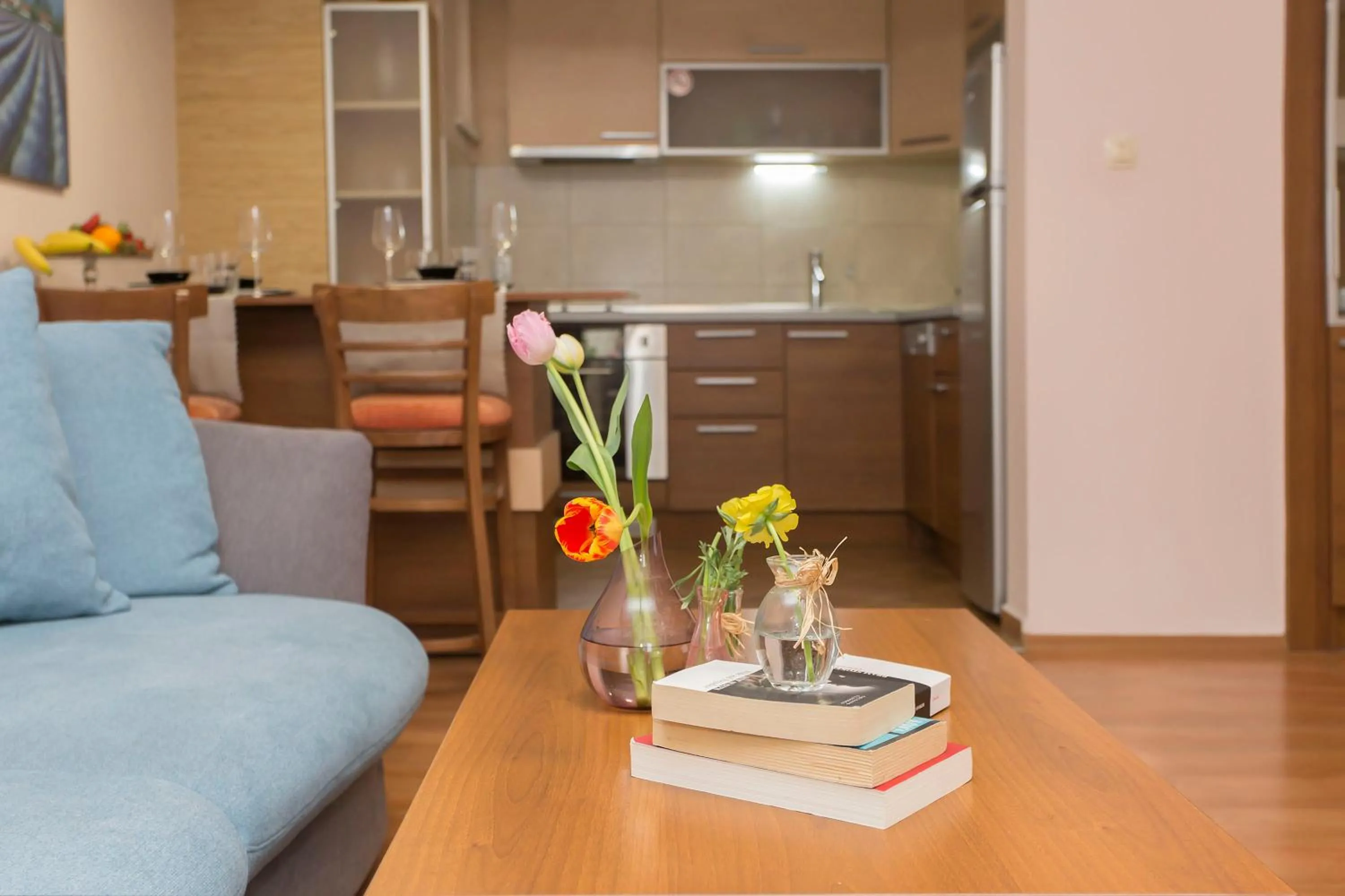 Living room in Sofia Central Hotel Apartments