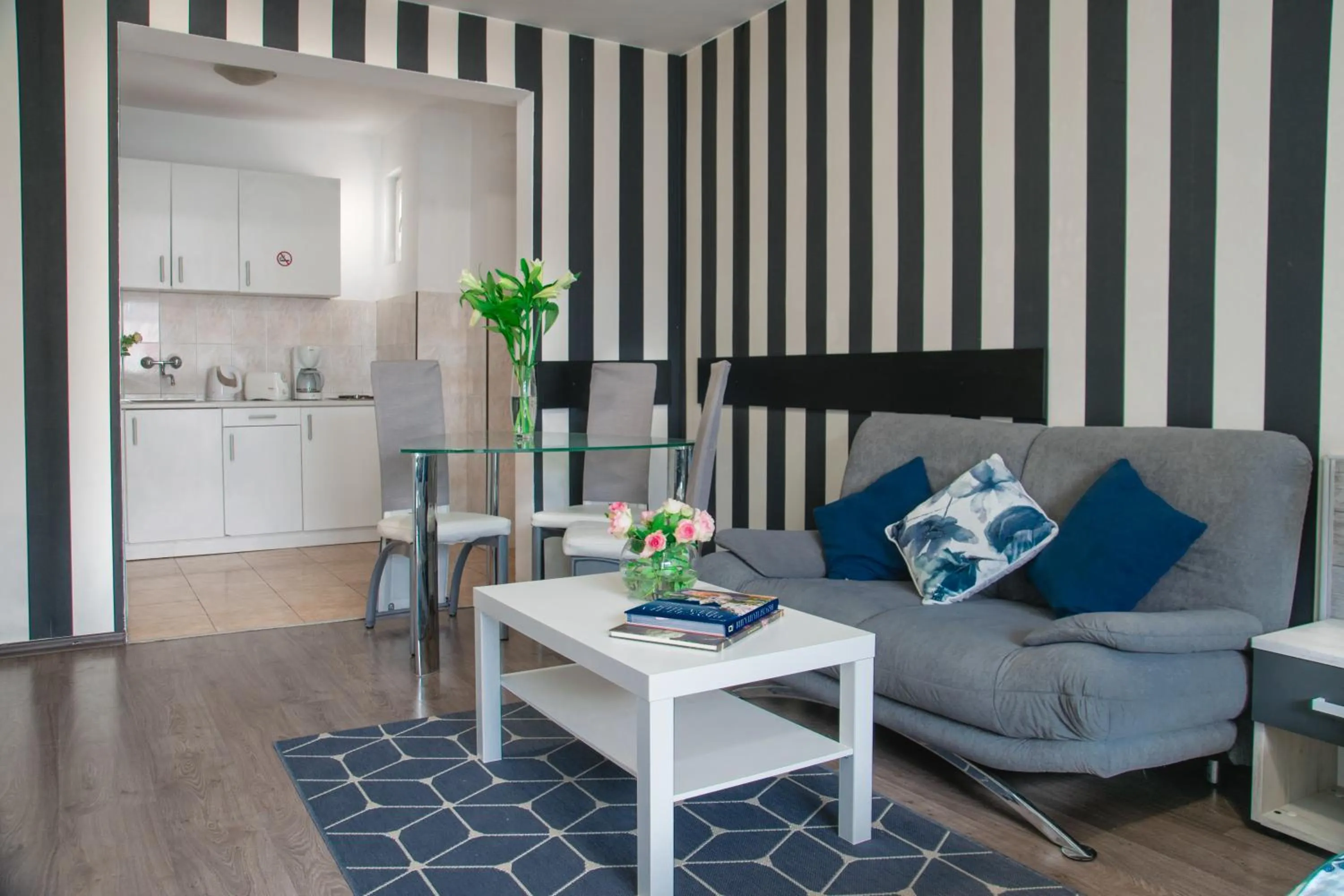 Living room in Sofia Central Hotel Apartments