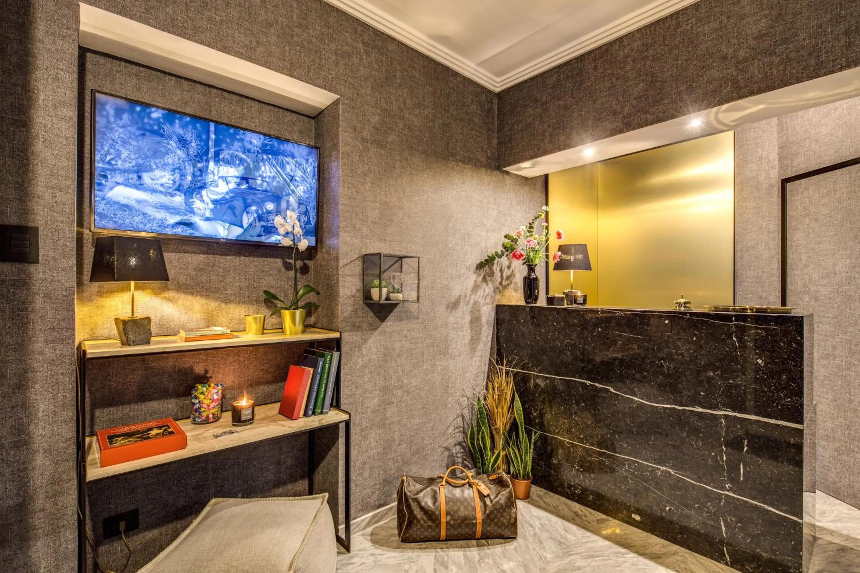 Lobby or reception in PAX hotel