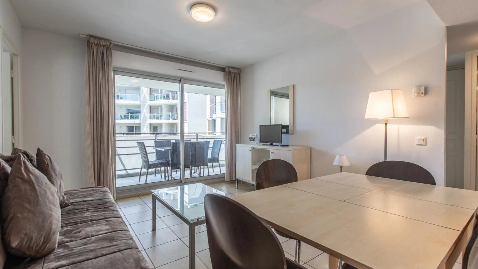 Living room in Vacancéole - Résidence Le Crystal