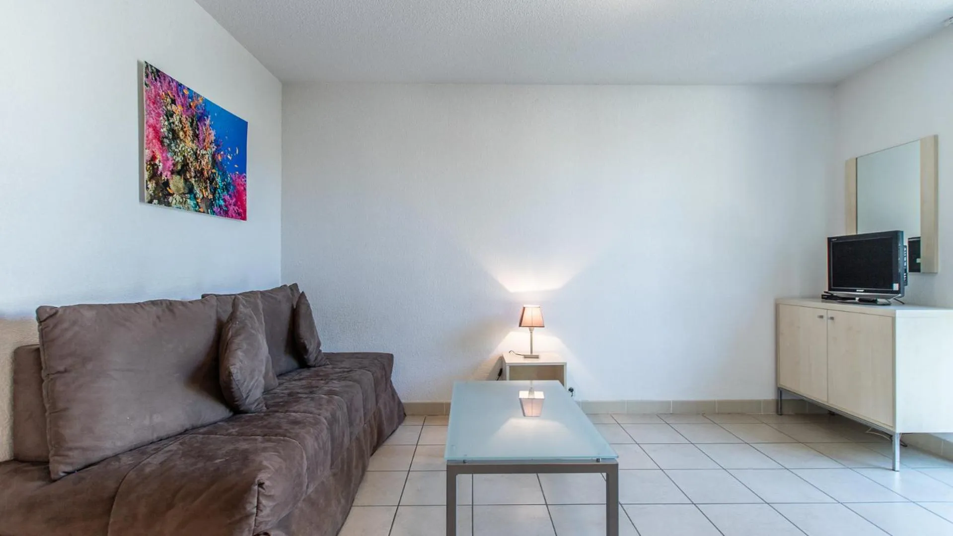 TV and multimedia in Vacancéole - Résidence Le Crystal