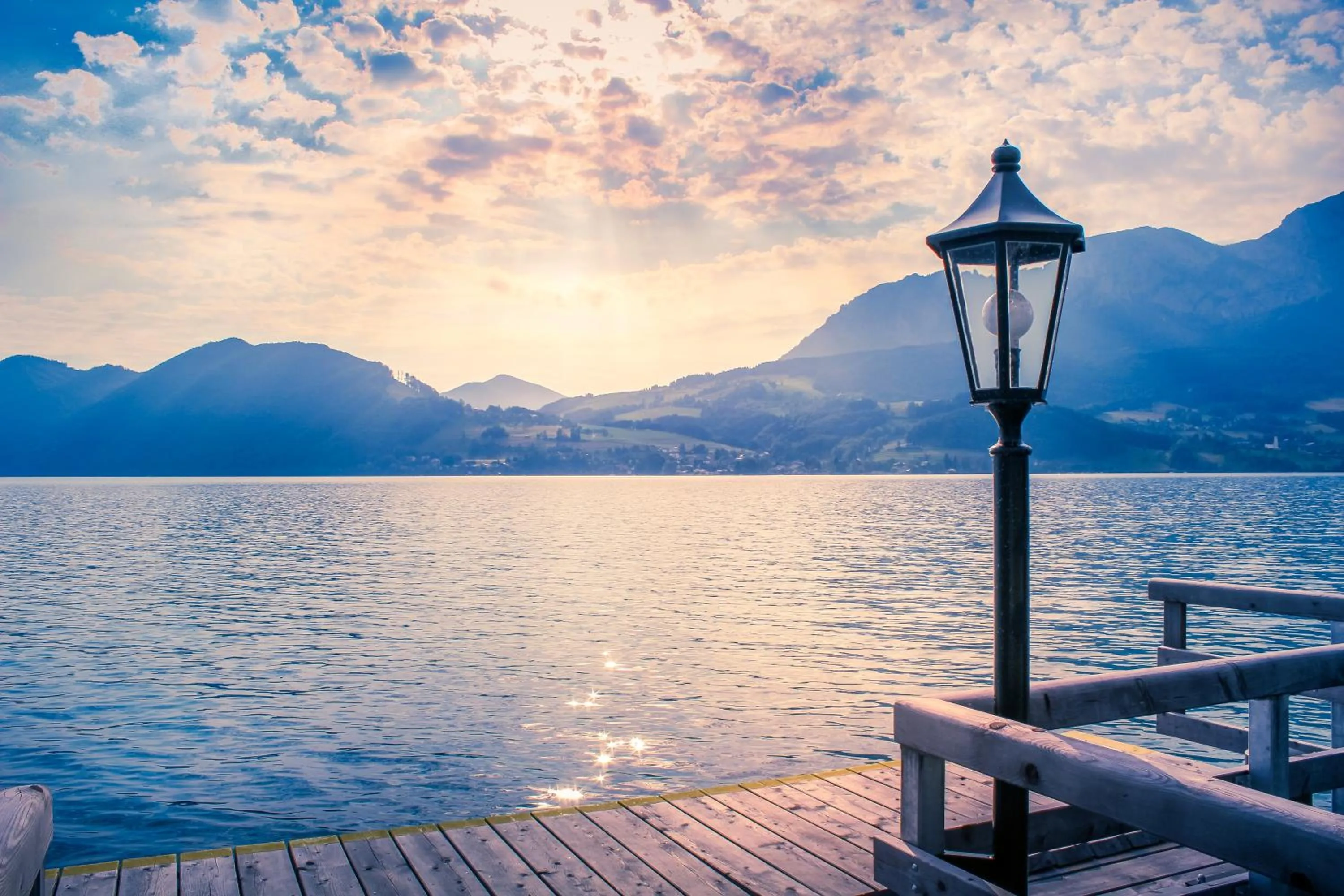 Lake view in Hotel Stadler am Attersee