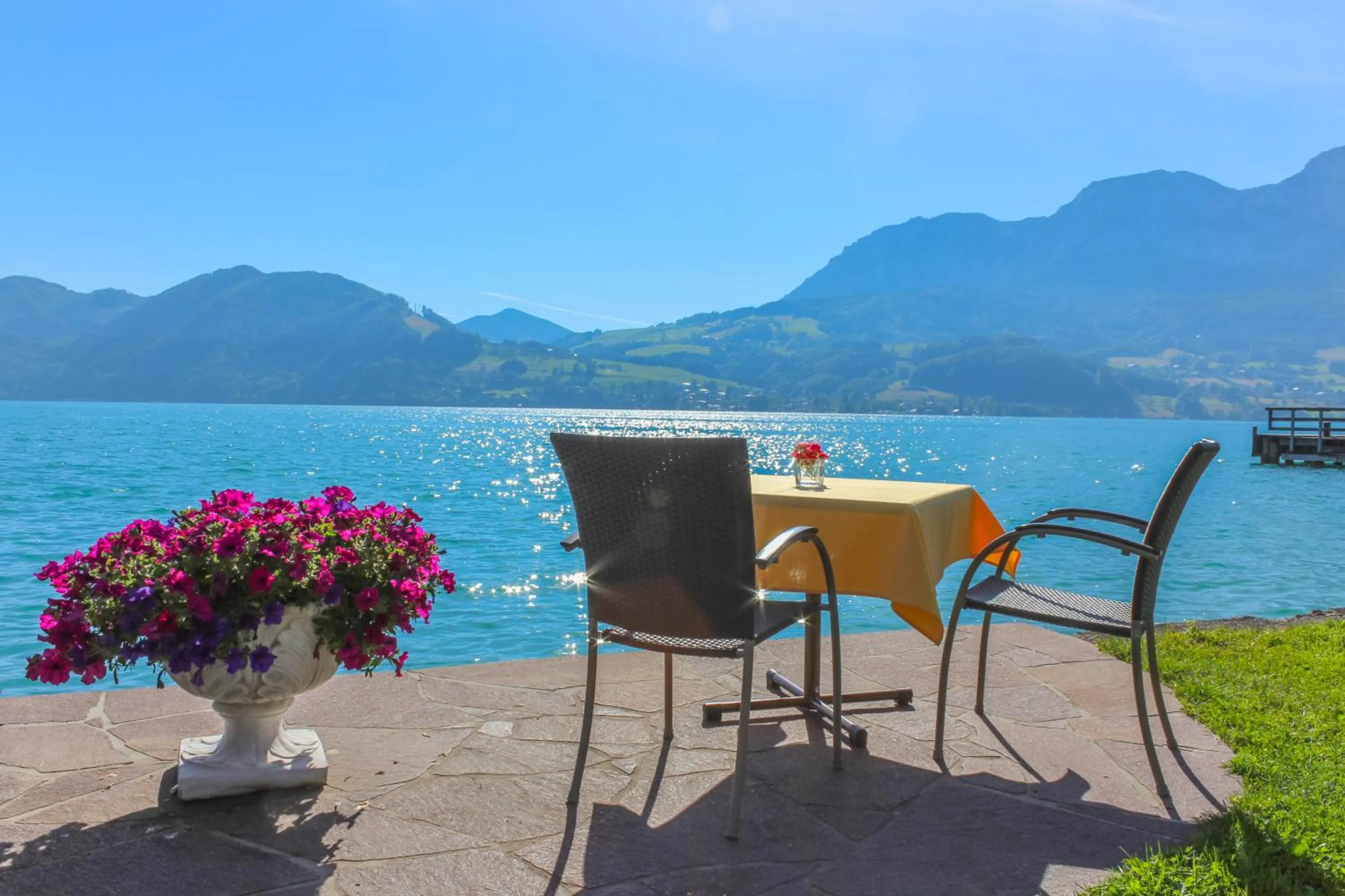 Restaurant/places to eat in Hotel Stadler am Attersee