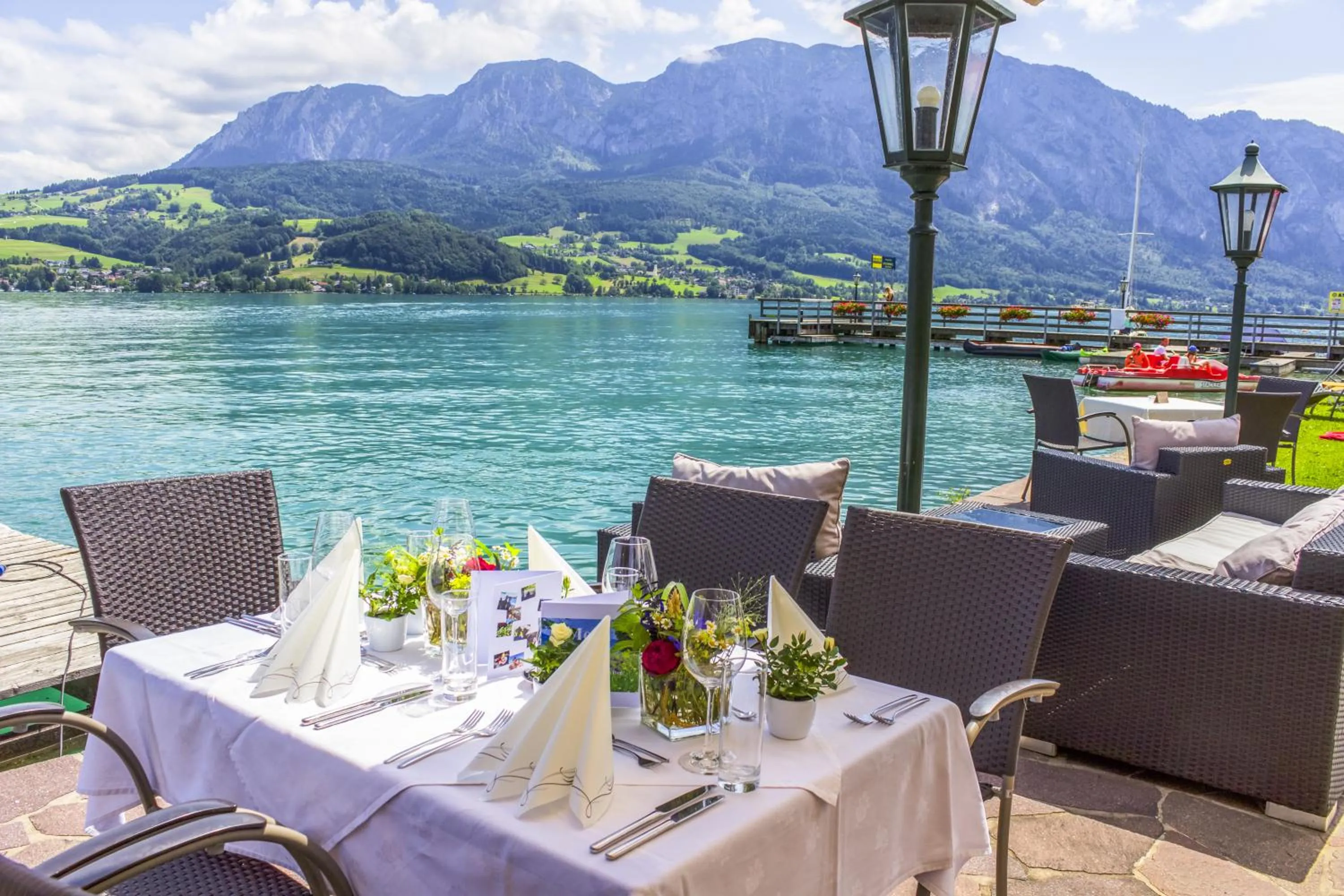 Restaurant/places to eat in Hotel Stadler am Attersee
