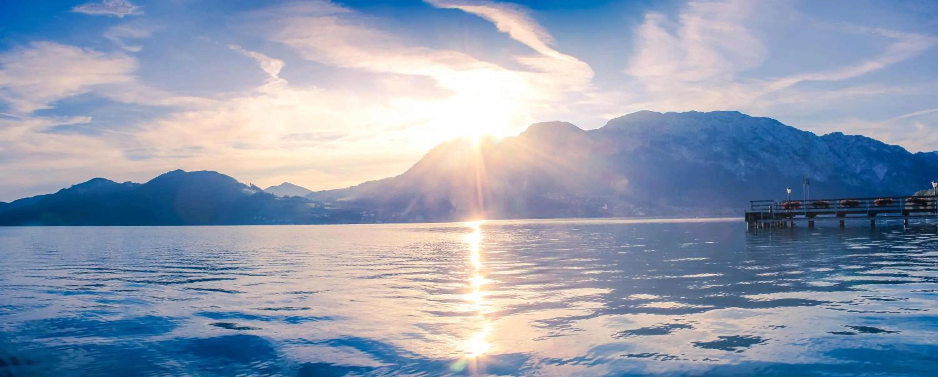 Lake view in Hotel Stadler am Attersee