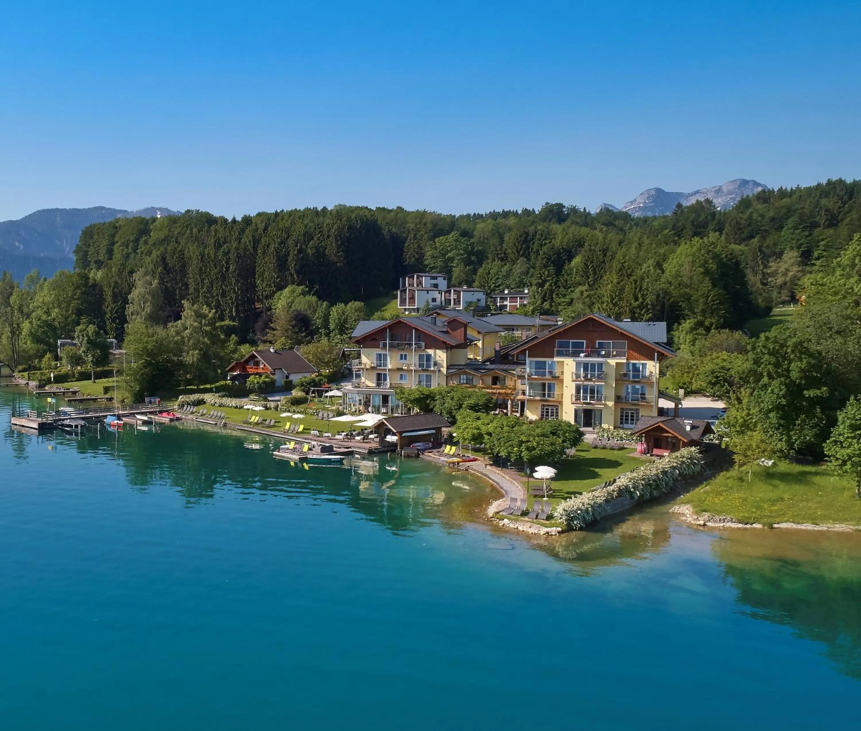 Property building in Hotel Stadler am Attersee