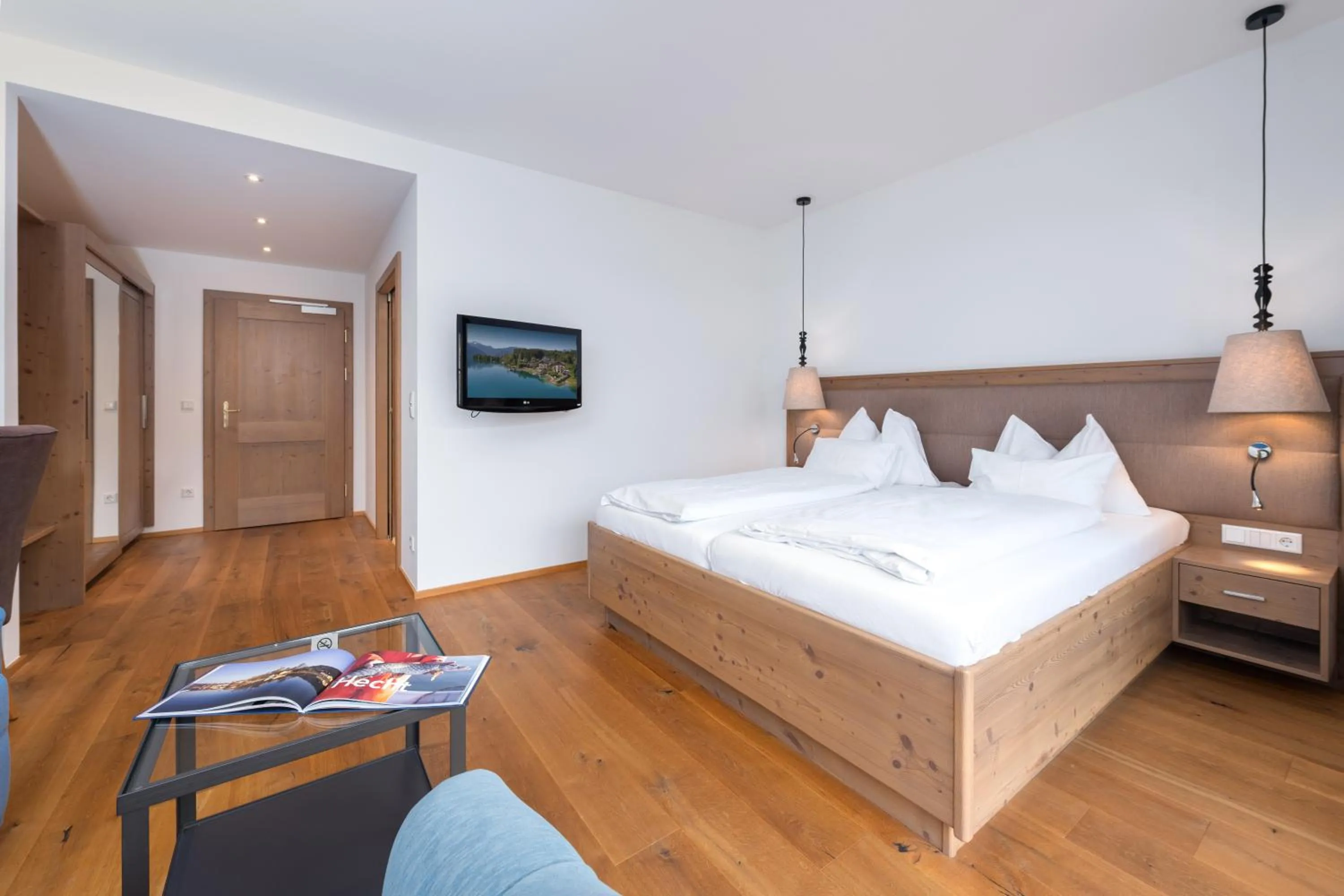 Bed in Hotel Stadler am Attersee