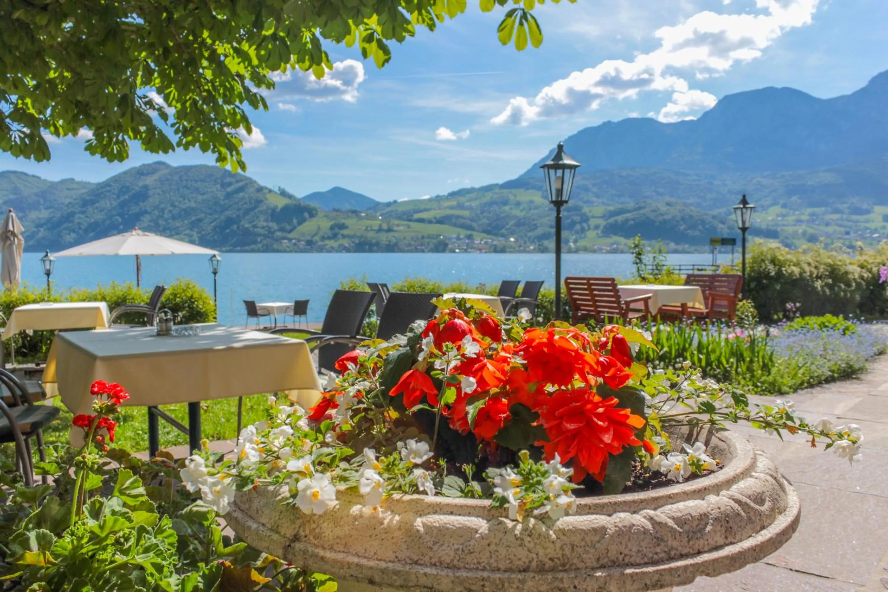 Restaurant/places to eat in Hotel Stadler am Attersee