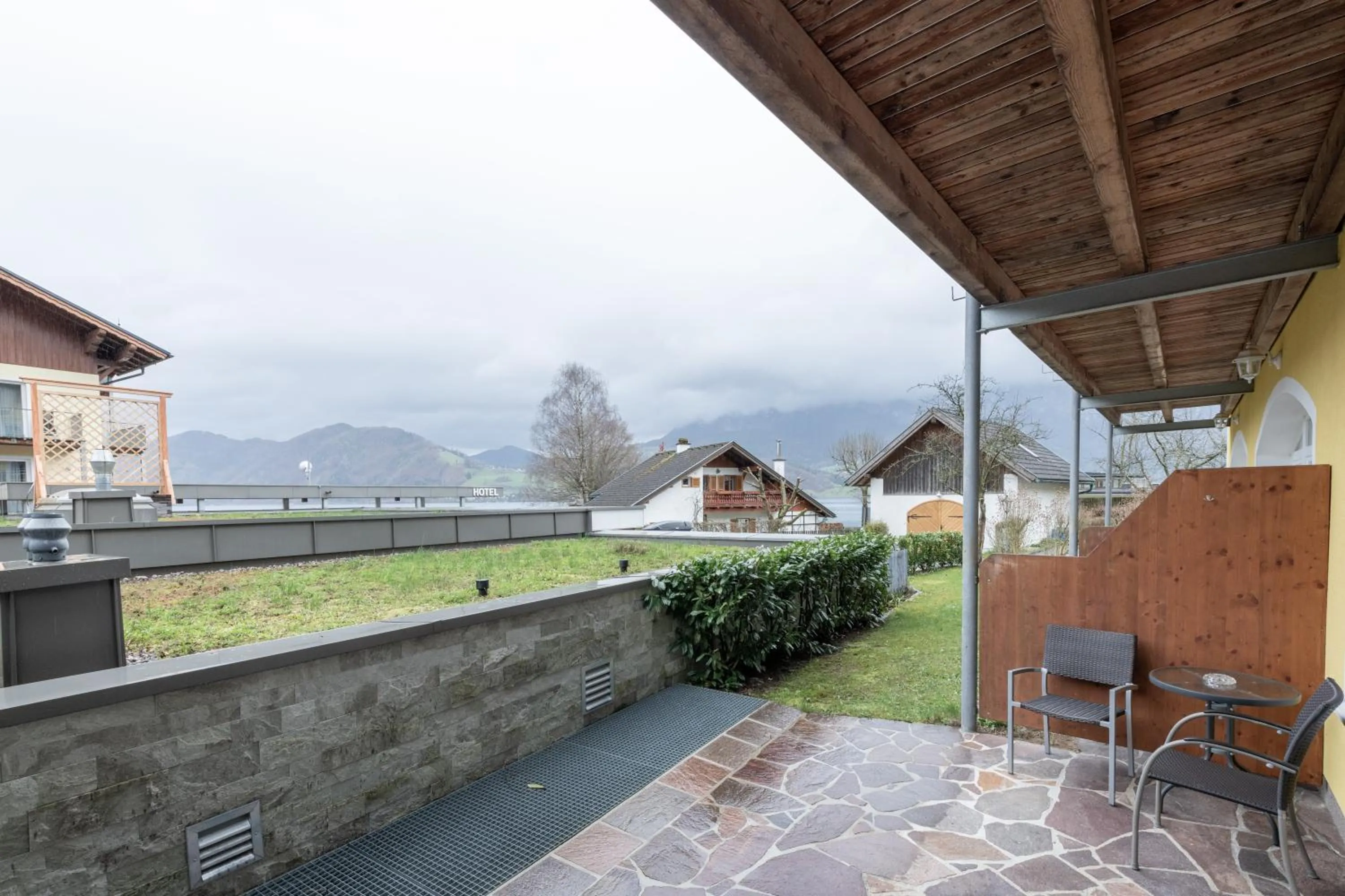 Balcony/Terrace in Hotel Stadler am Attersee