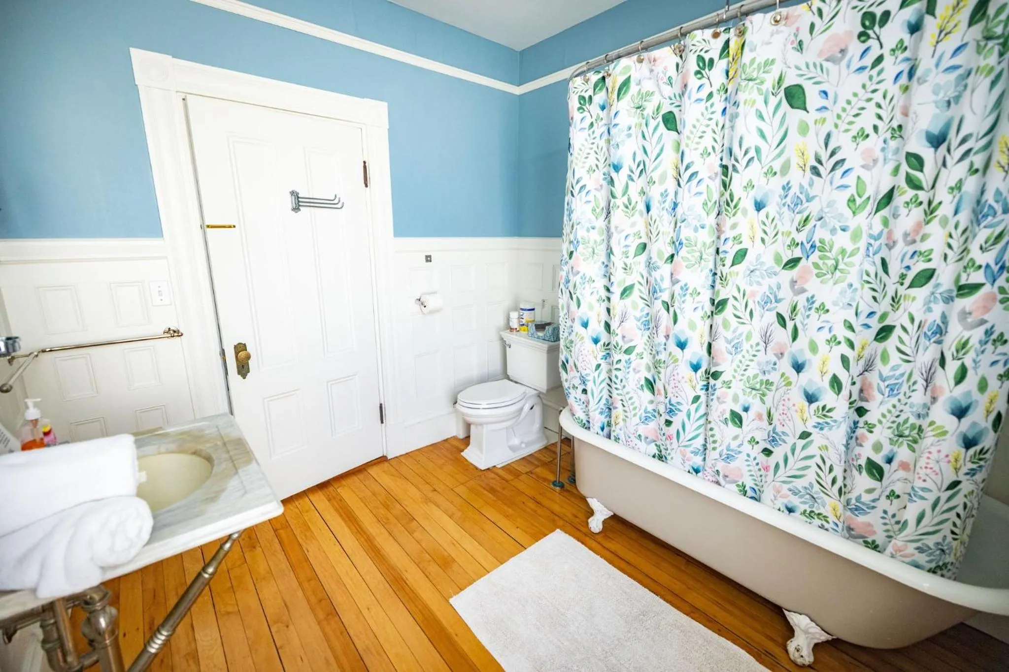 Bed in The Gregory House - A Maine Victorian Mansion