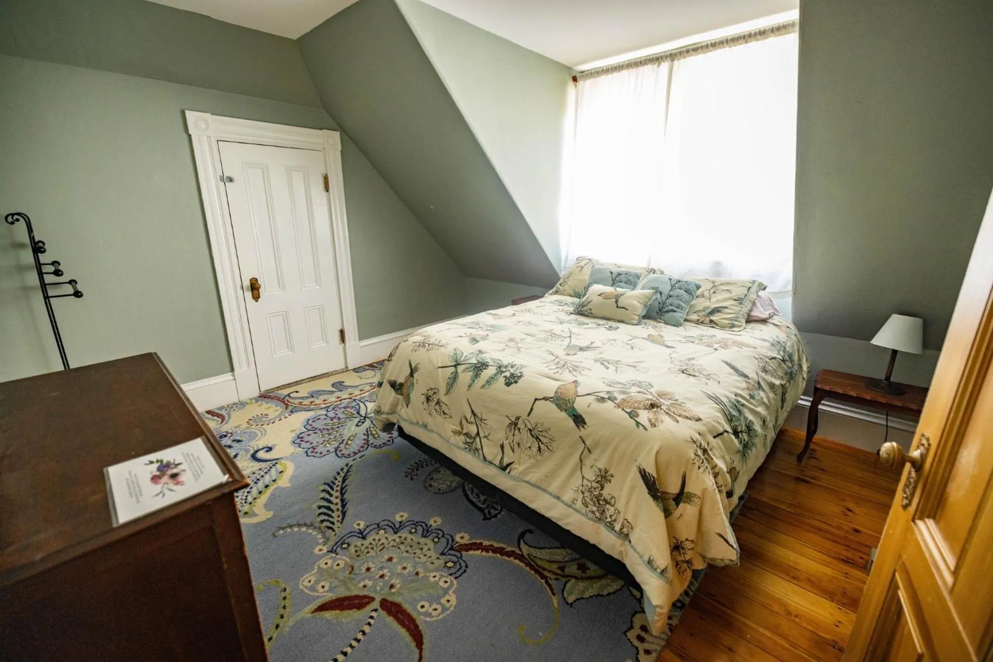 Bed in The Gregory House - A Maine Victorian Mansion