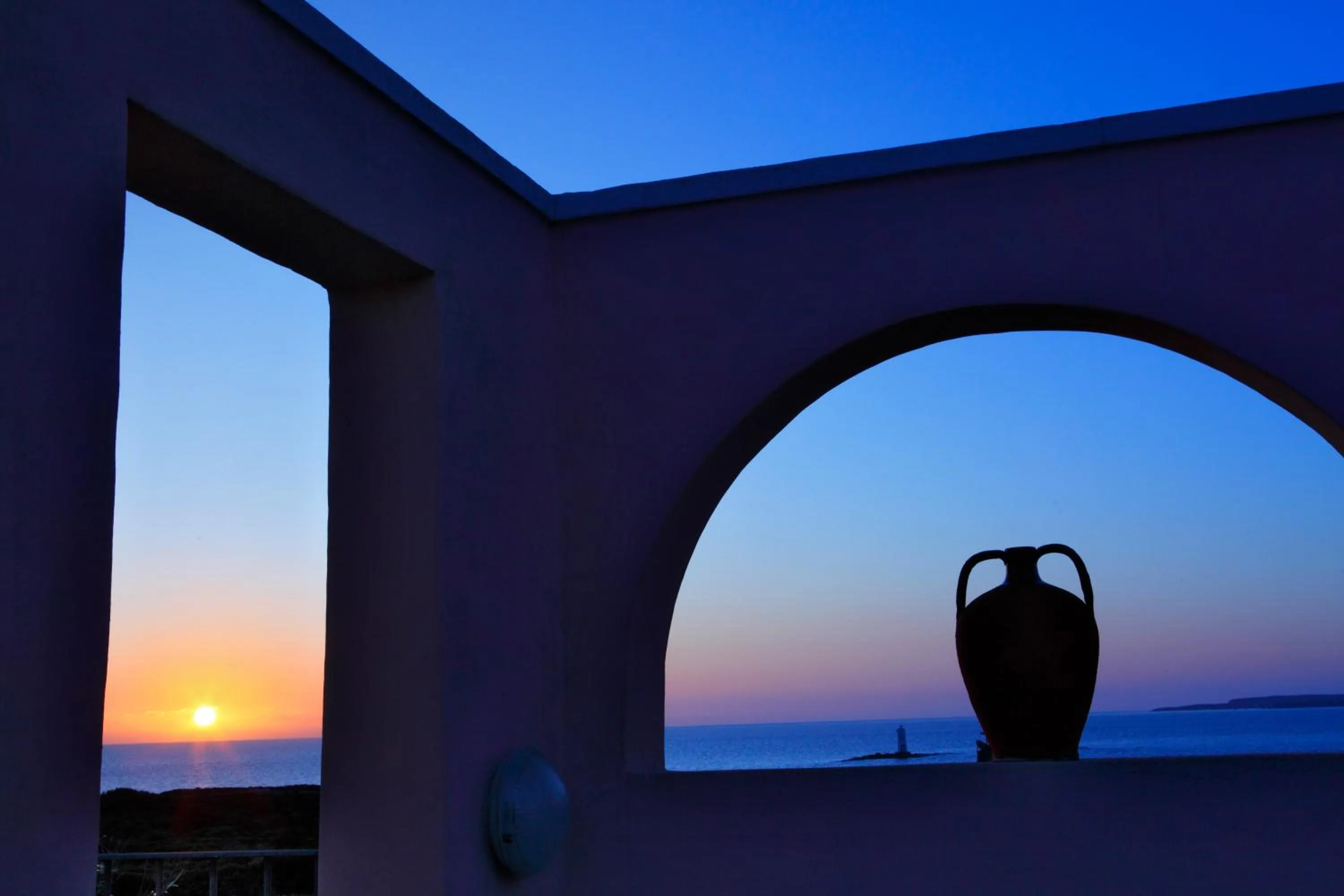 Balcony/Terrace in Hotel Luci Del Faro