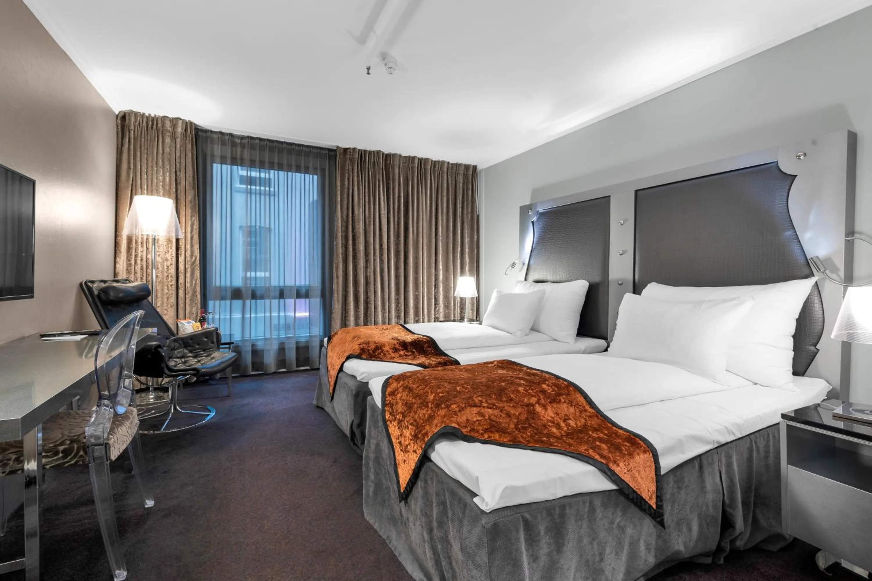 Bed in Clarion Hotel Ernst