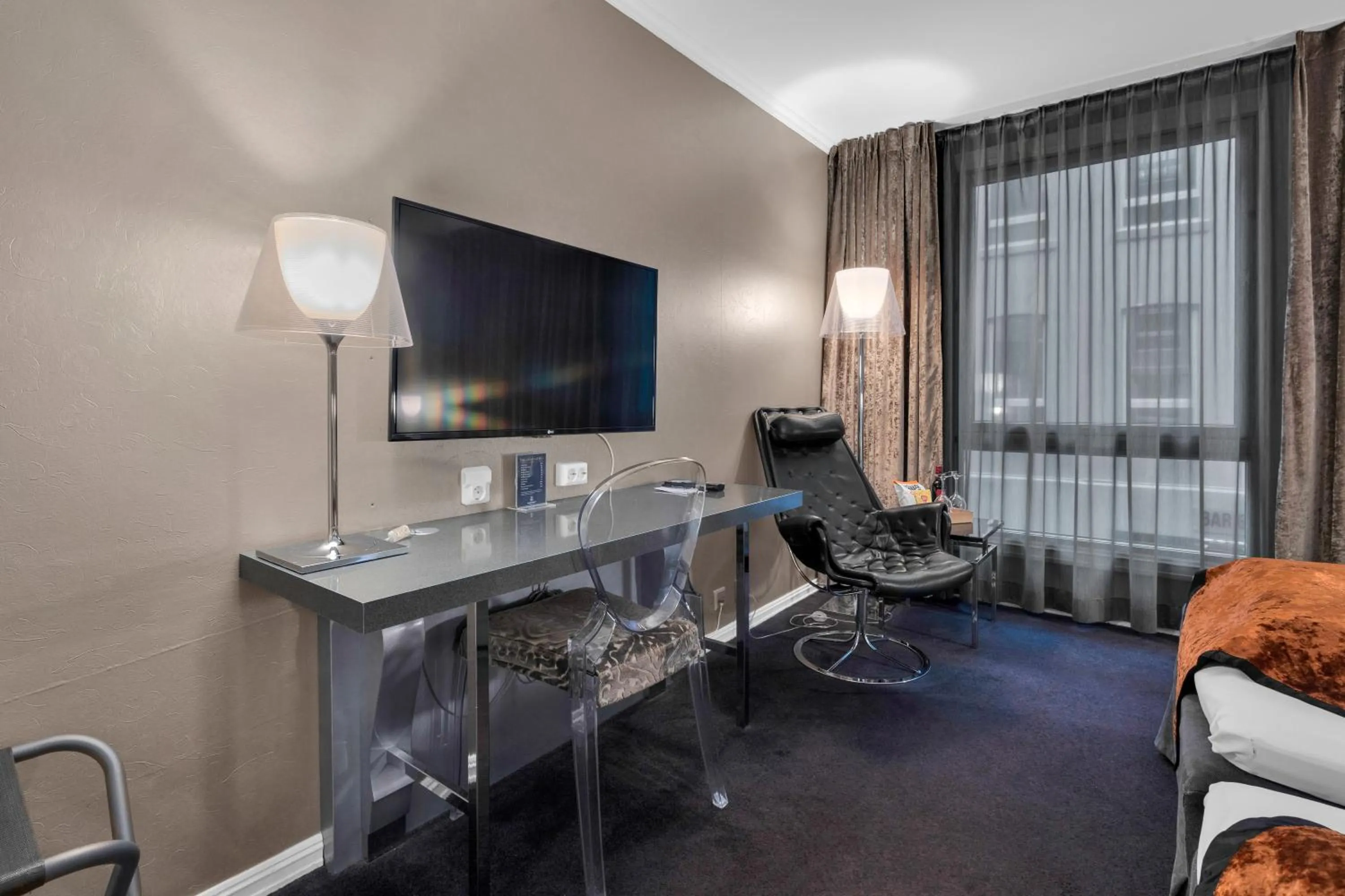 Bed in Clarion Hotel Ernst