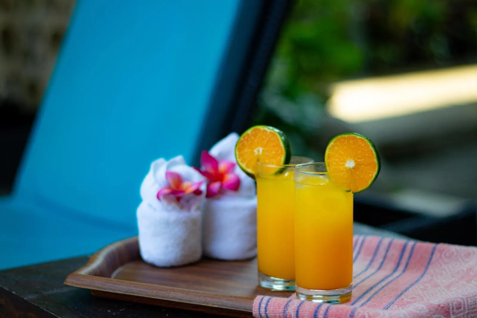 Drinks in Mina Pelasa Hotel