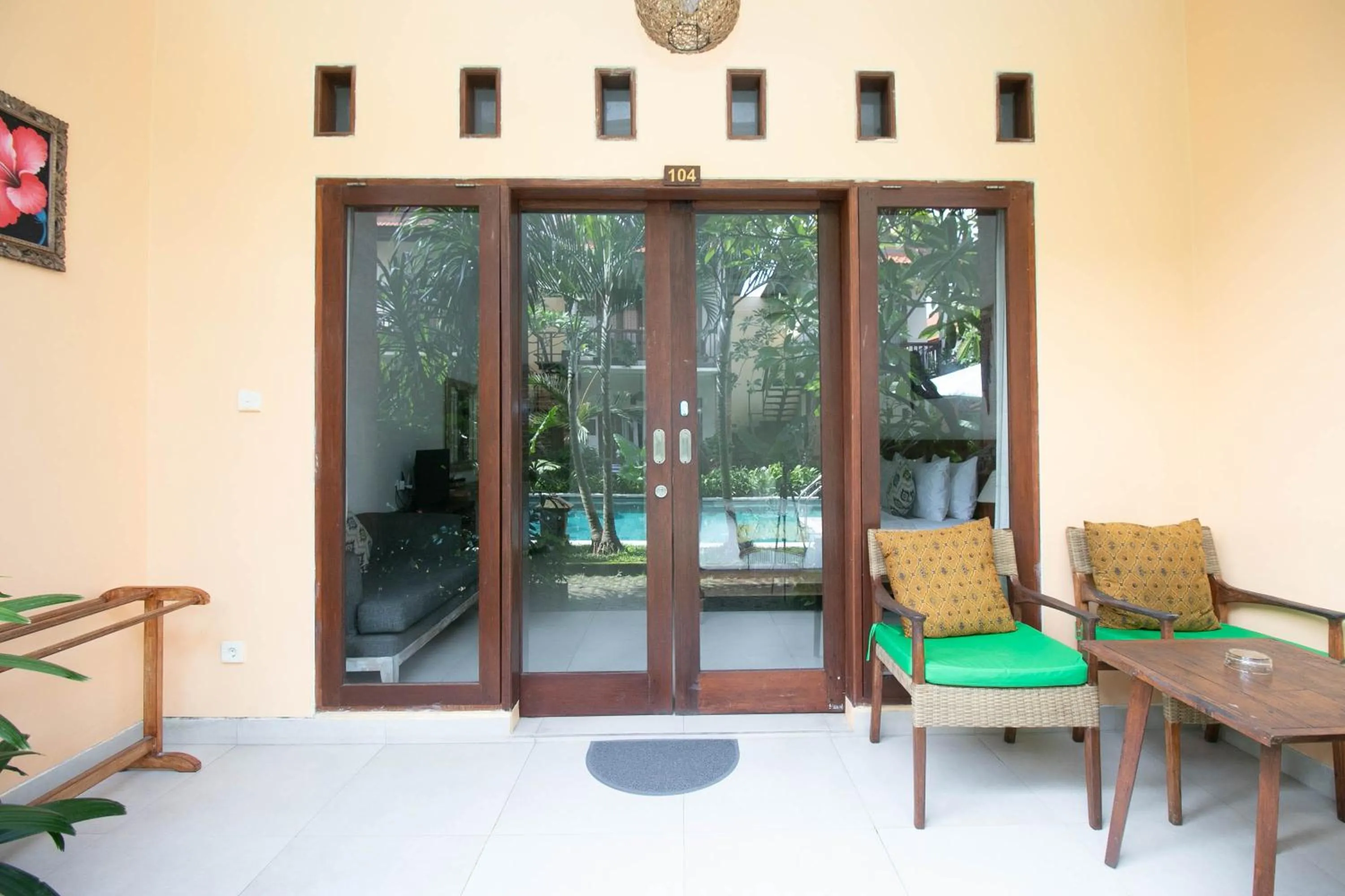Bedroom in Mina Pelasa Hotel