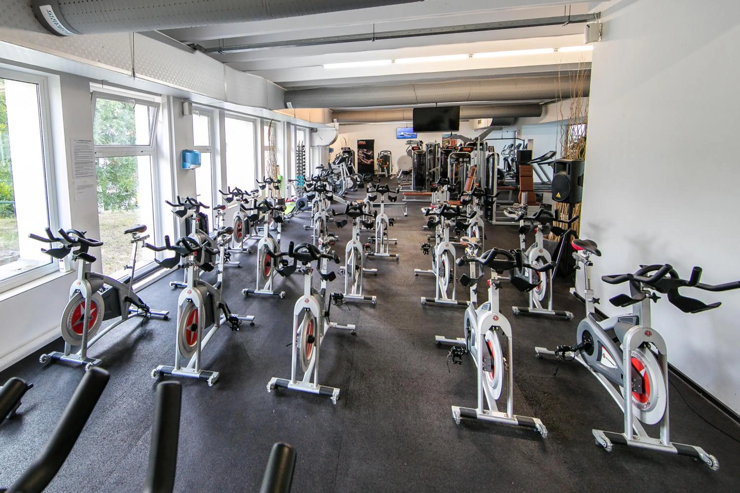 Fitness centre/facilities in Hotel Belvedere