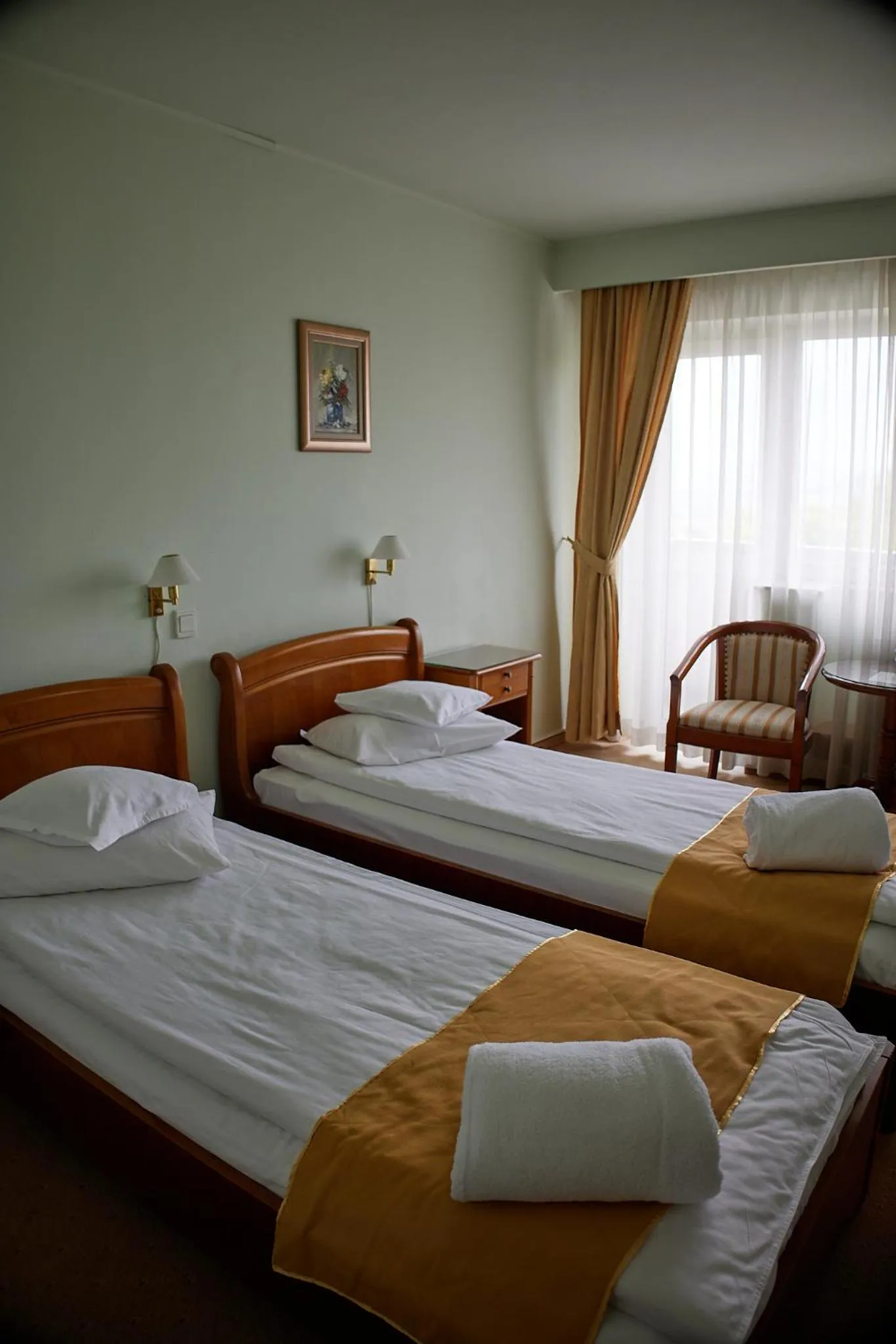 Bed in Hotel Belvedere