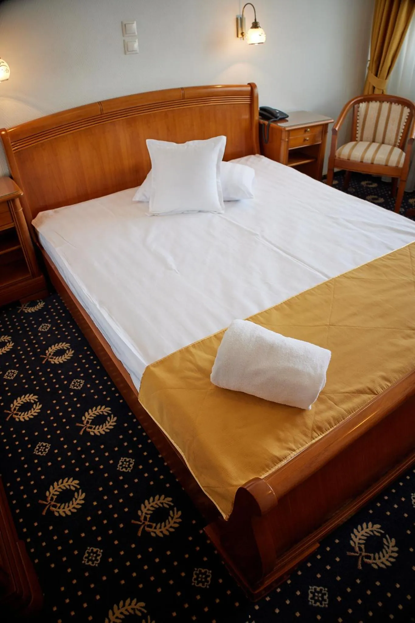 Bed in Hotel Belvedere