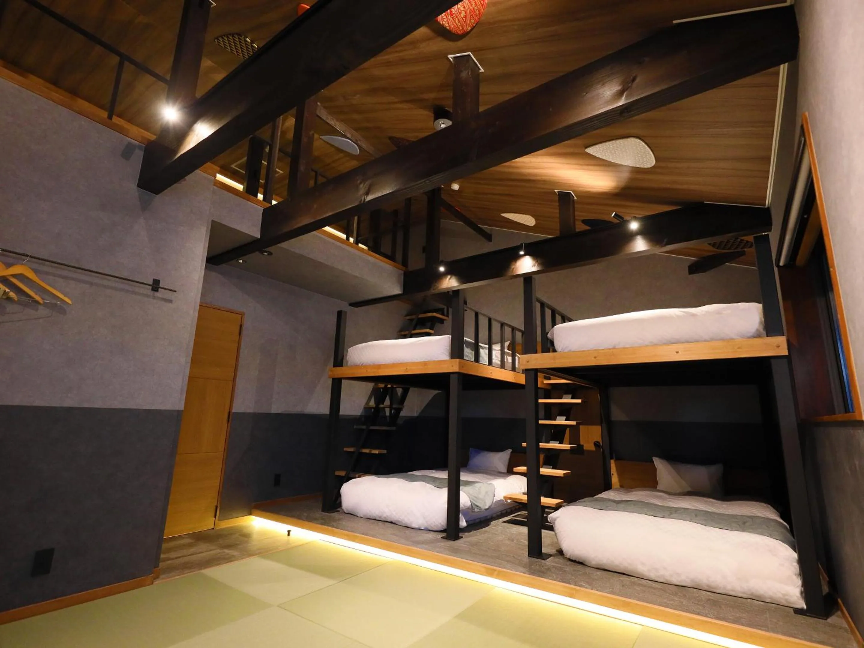 Photo of the whole room, Bed in Hakuba Ryujin Onsen RYOKAN SUI