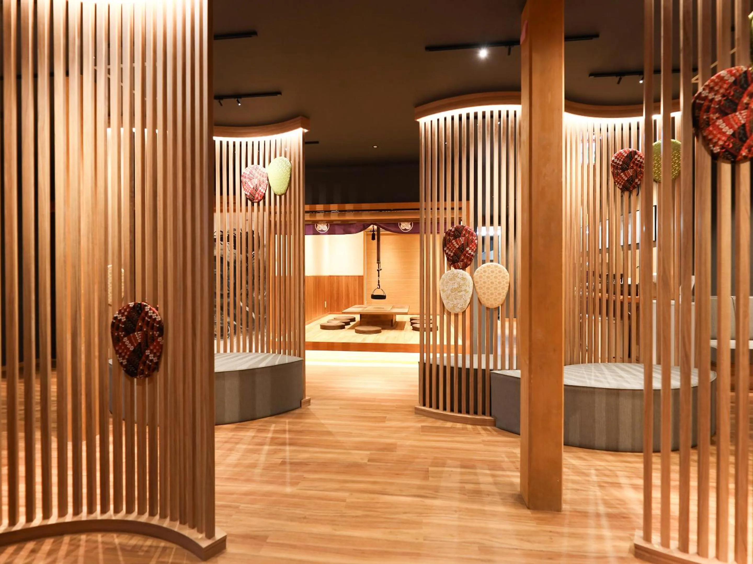 Lobby or reception in Hakuba Ryujin Onsen RYOKAN SUI