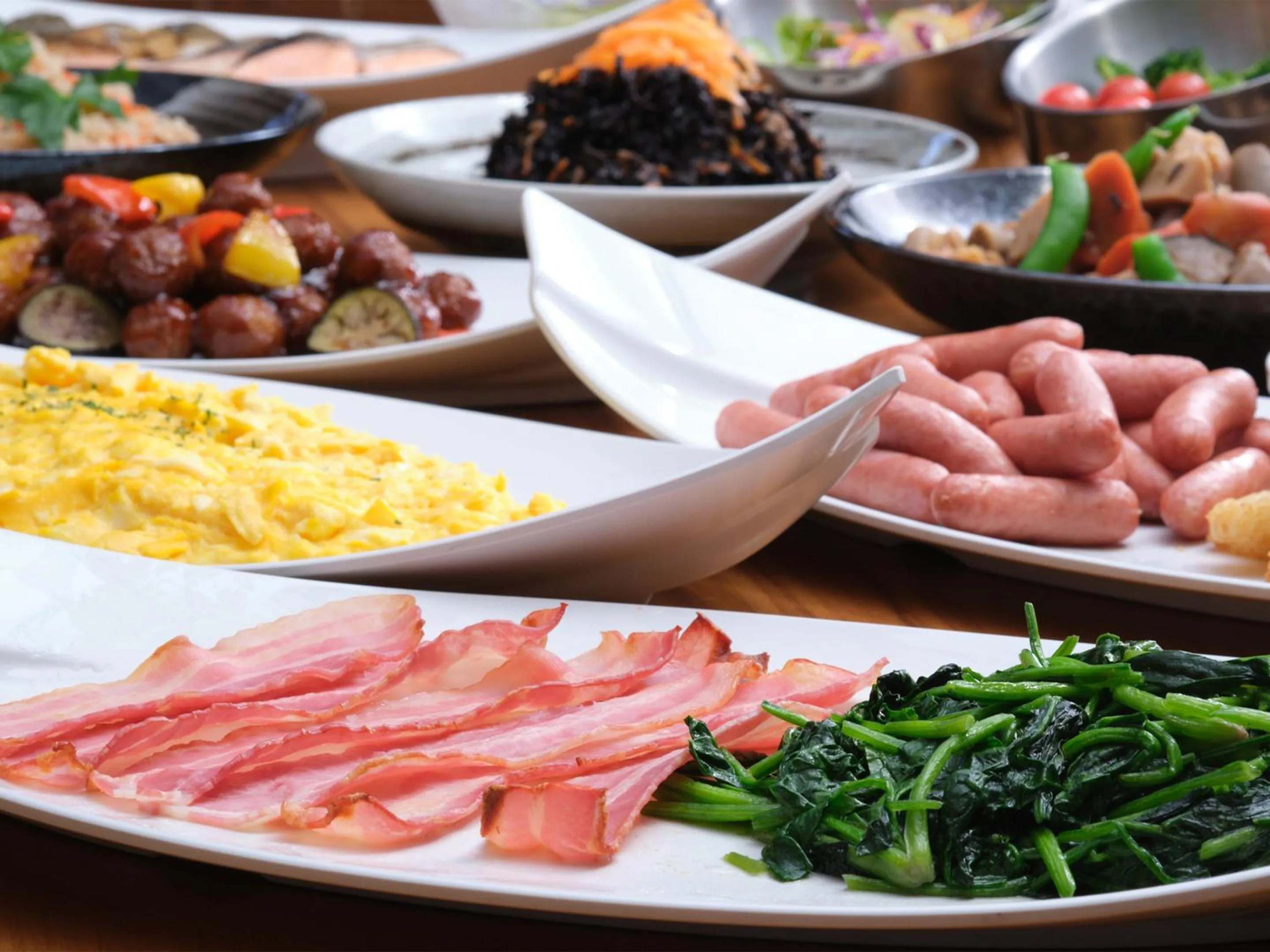 Breakfast in Hakuba Ryujin Onsen RYOKAN SUI