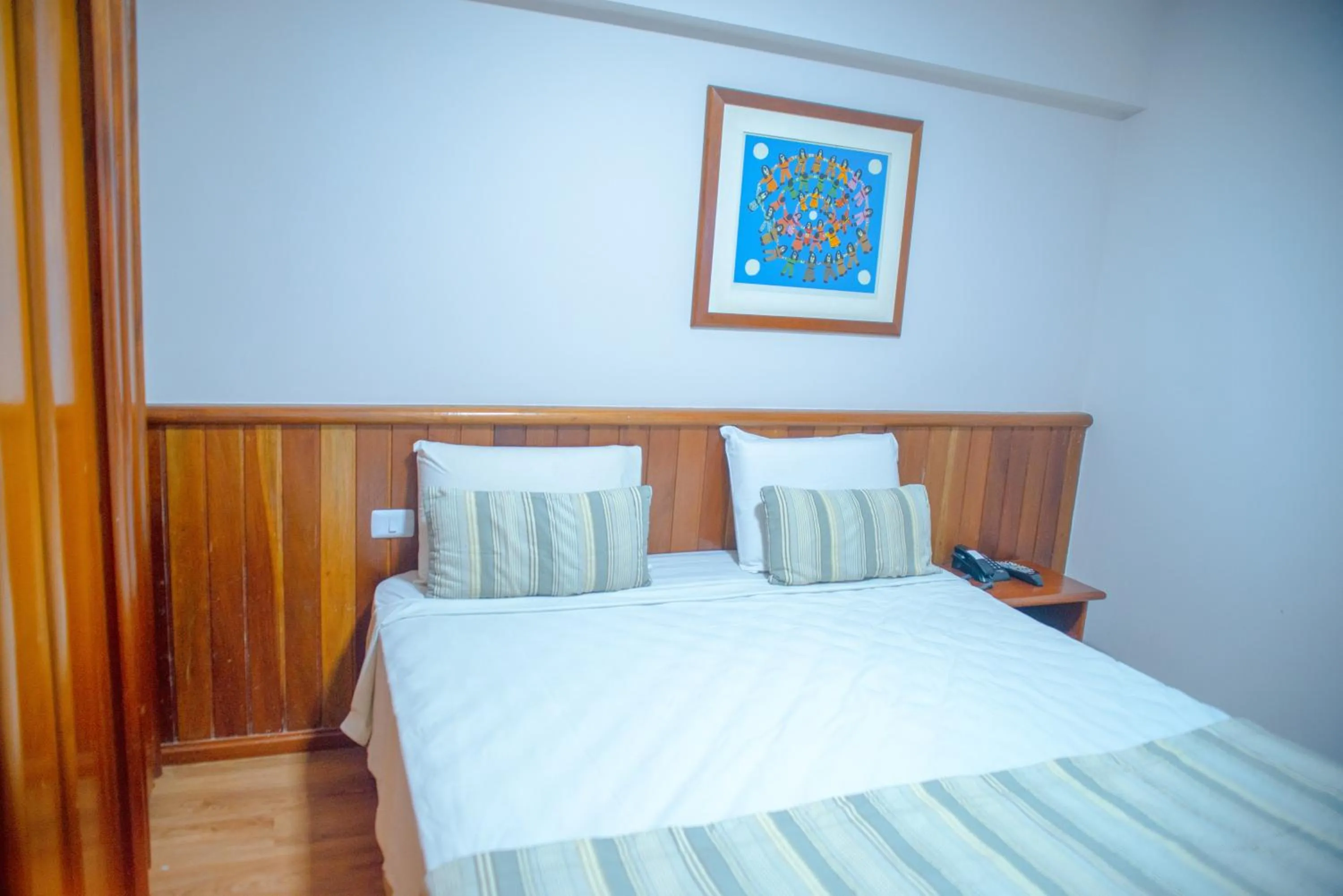 Bed in San Marino Hotel