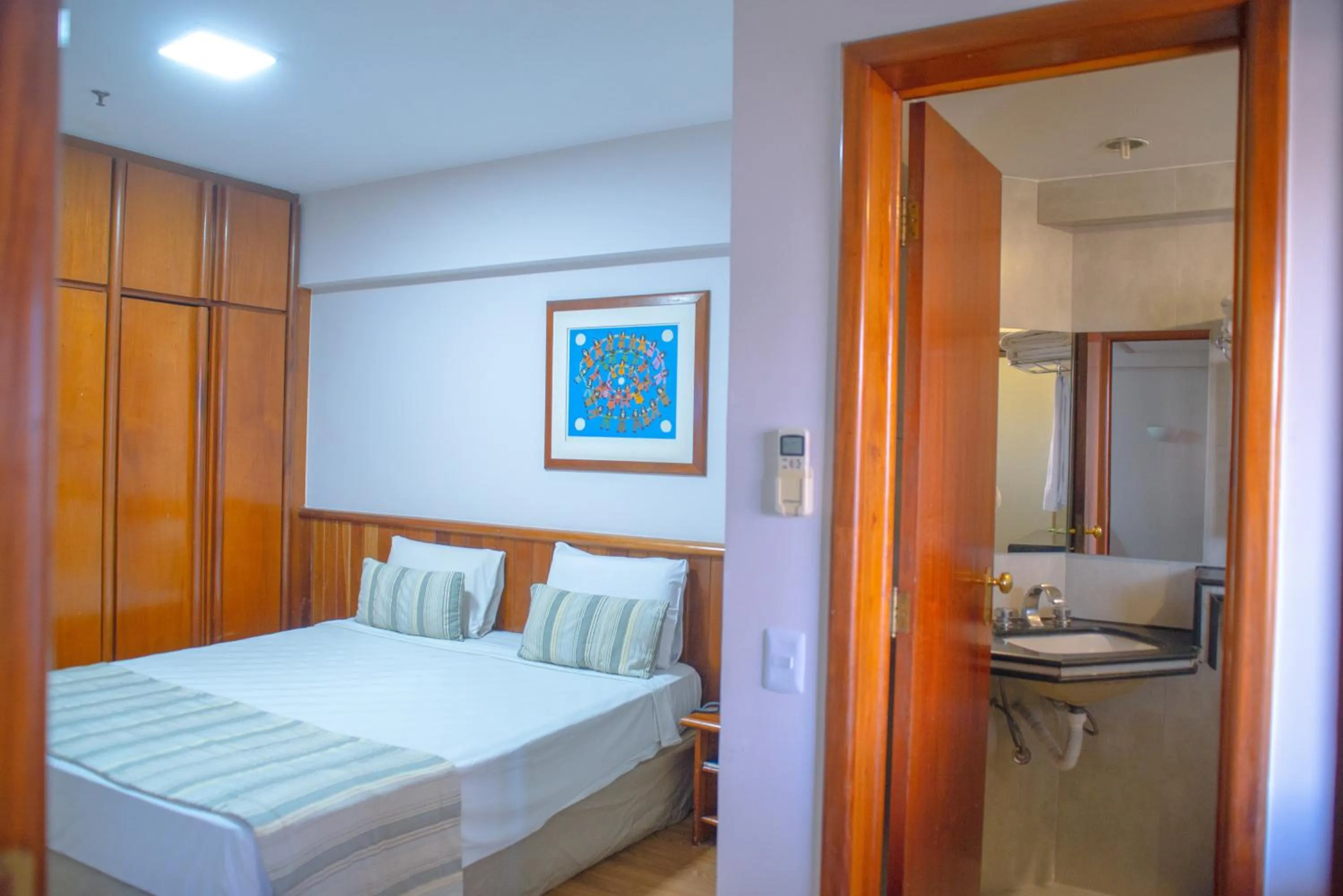 Bed in San Marino Hotel