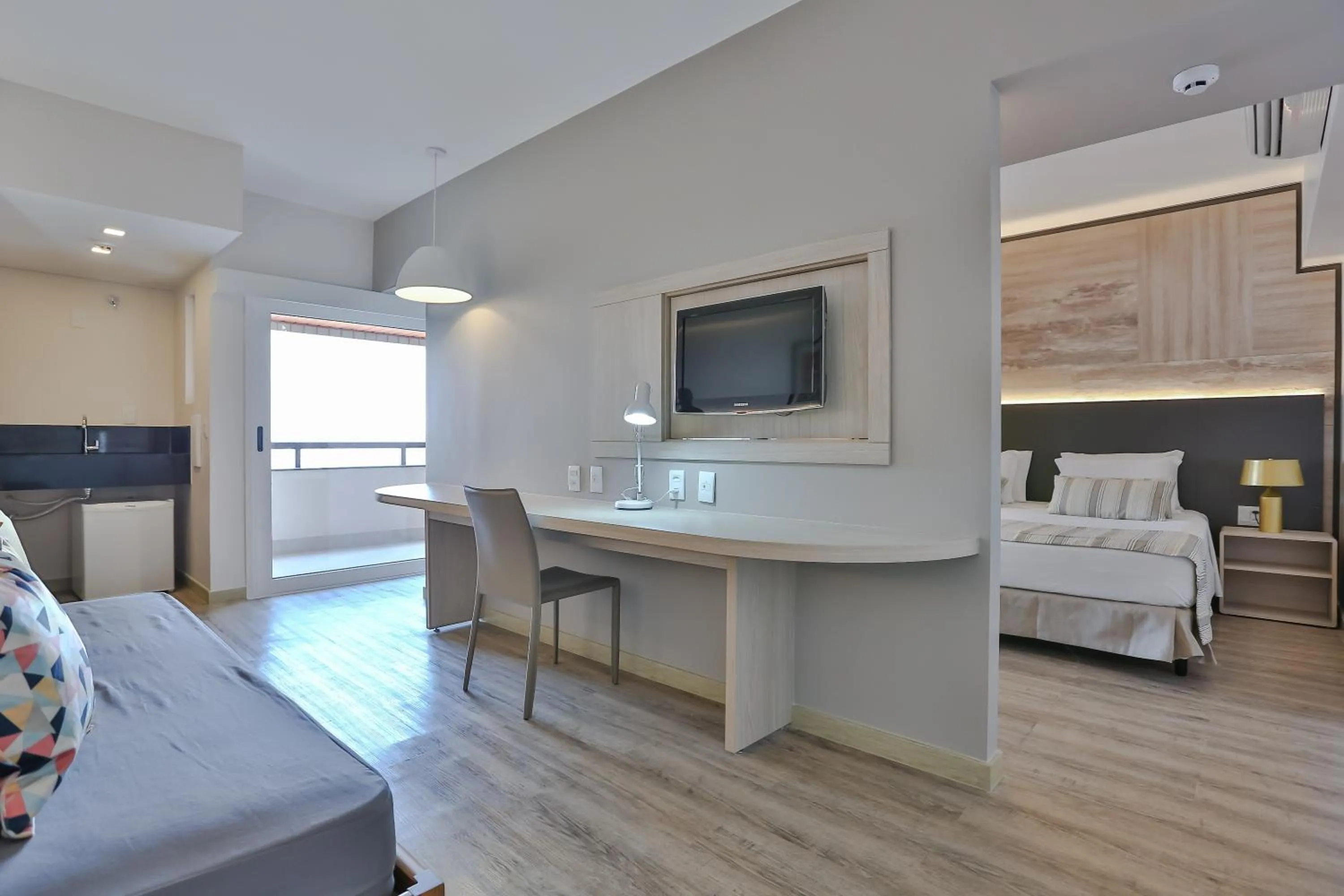 Bed in San Marino Hotel