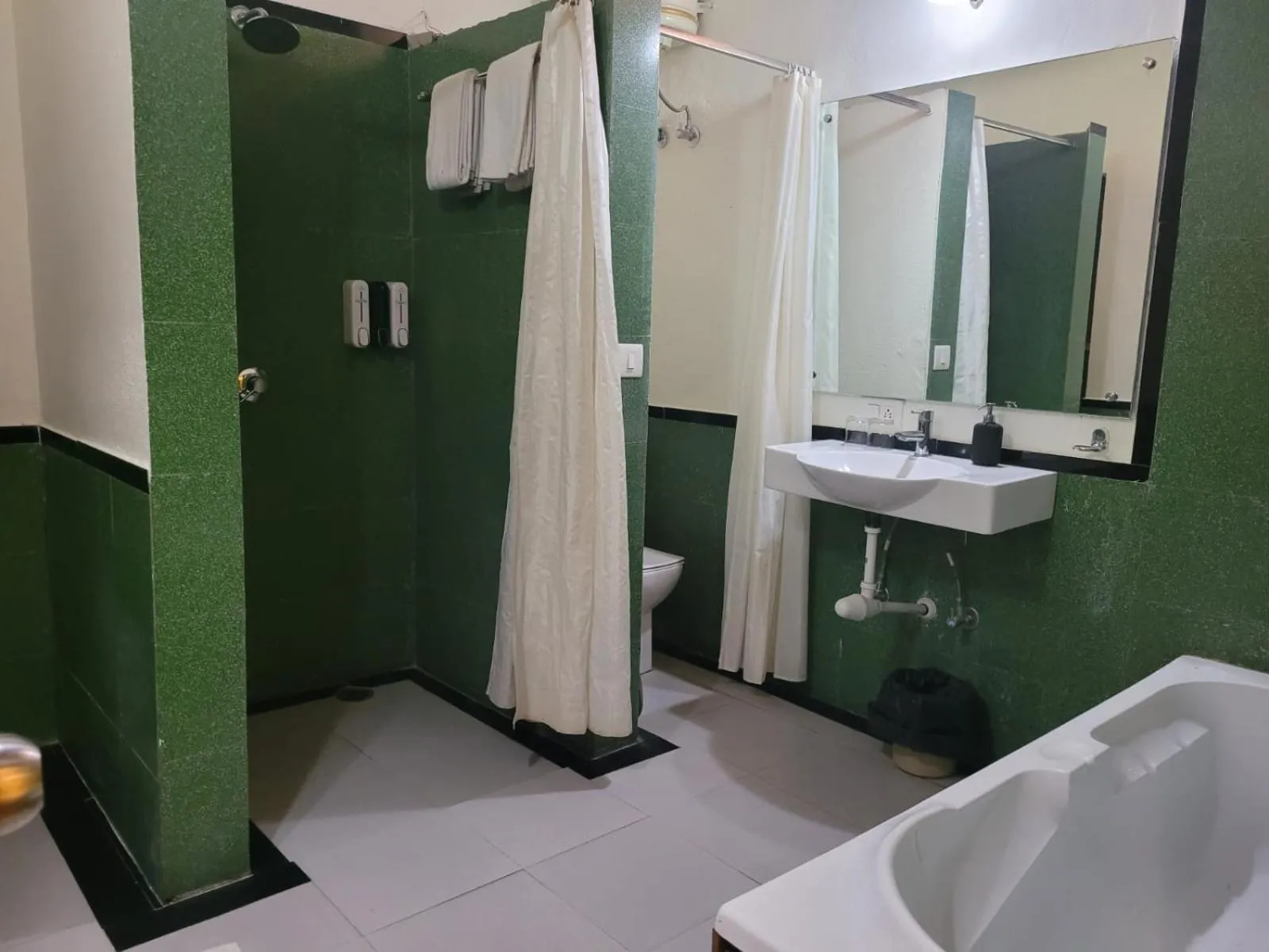 Bathroom in Tuli Veer Bagh Resort