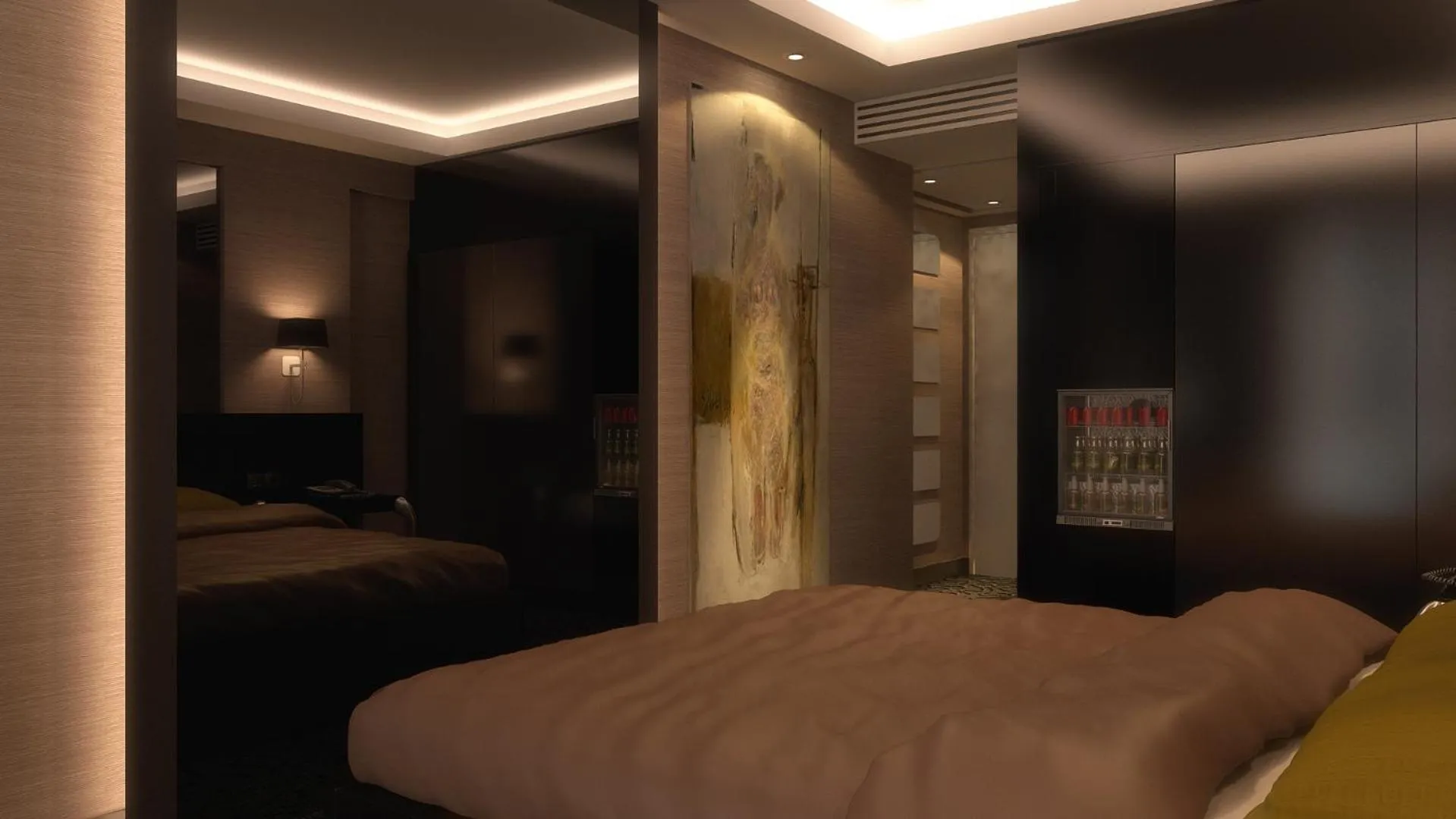 Bed in New Gate Hotel