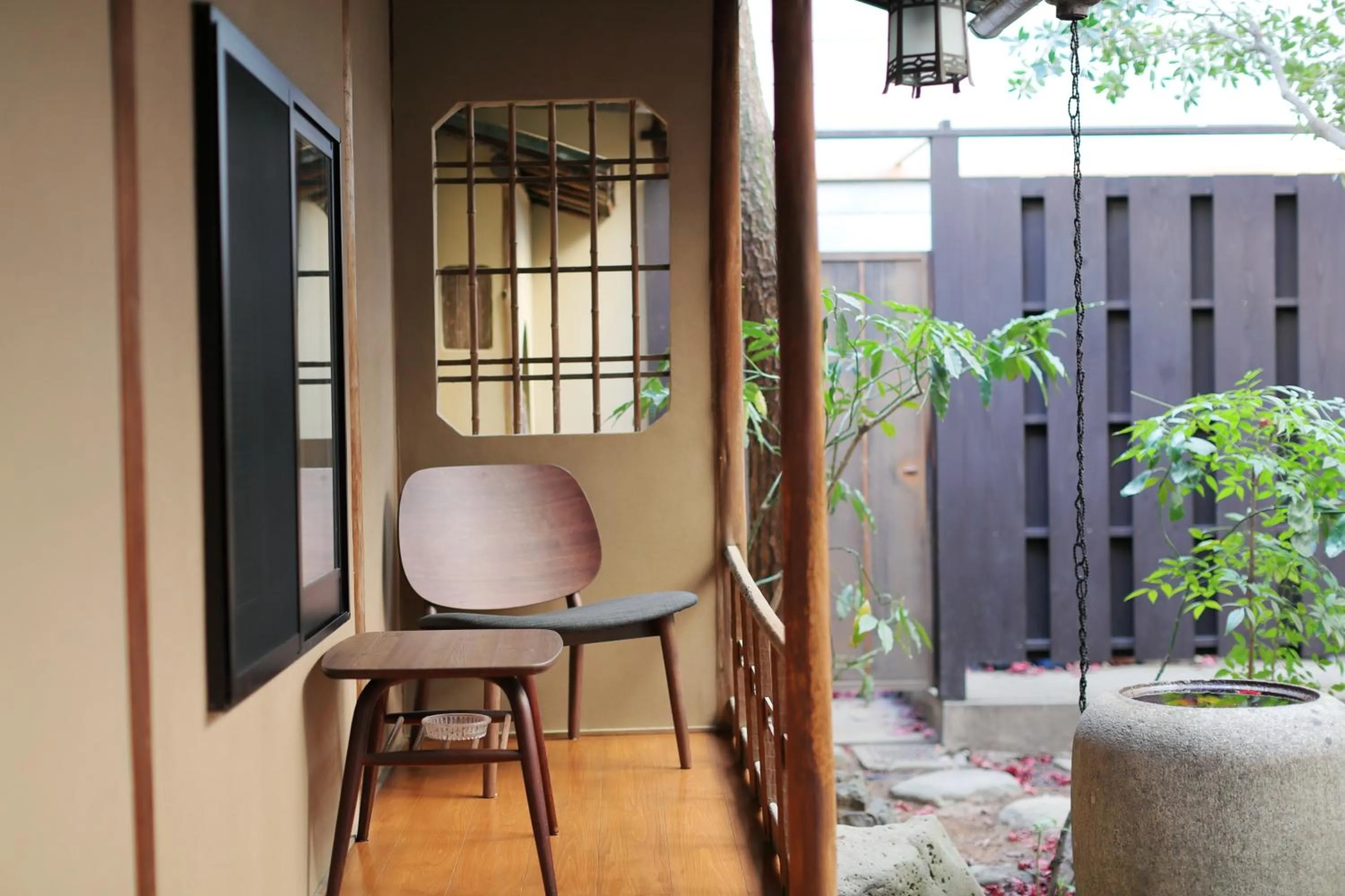 Garden view in Ryokan Tanoya