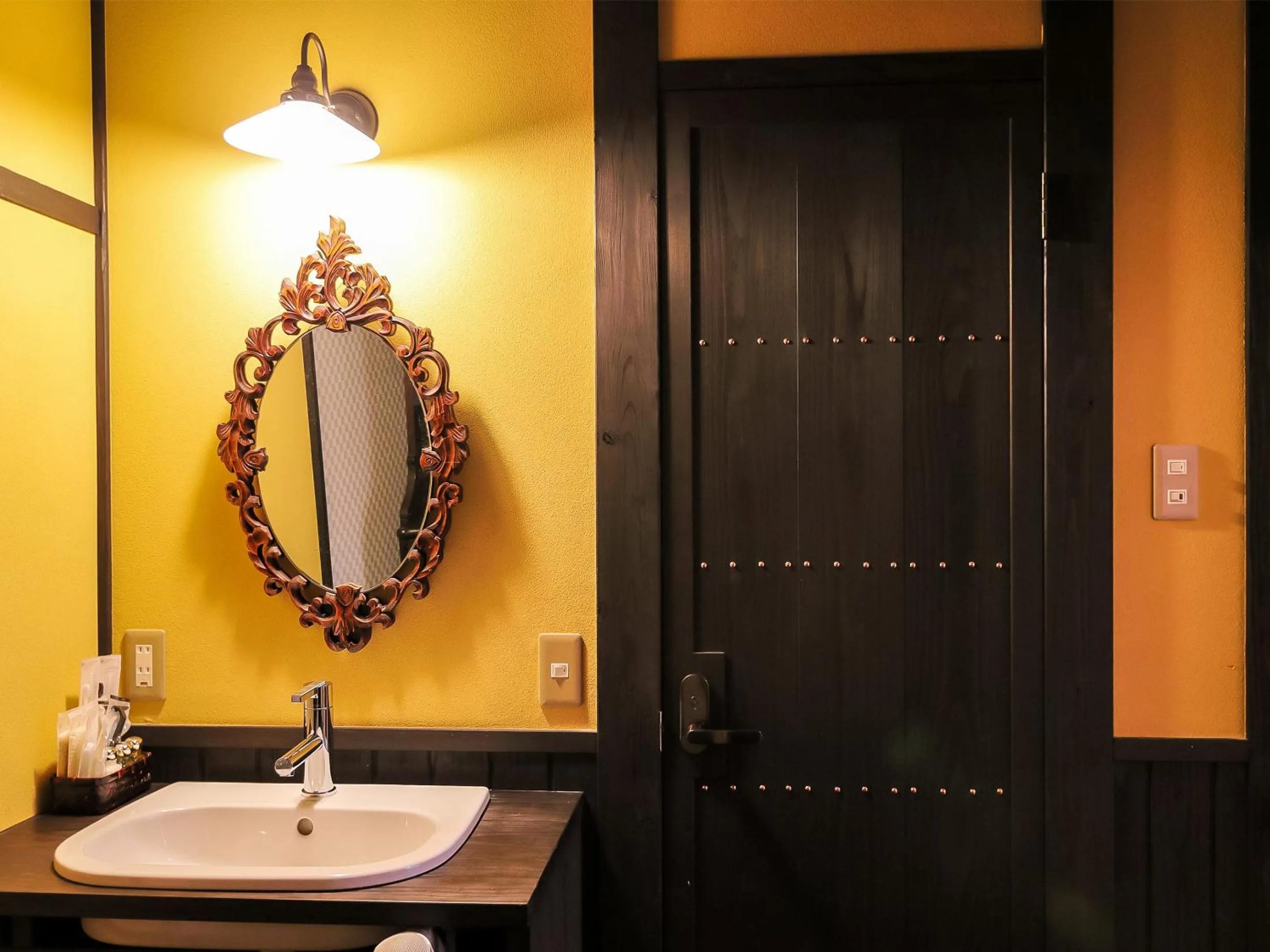 Bathroom in Ryokan Tanoya