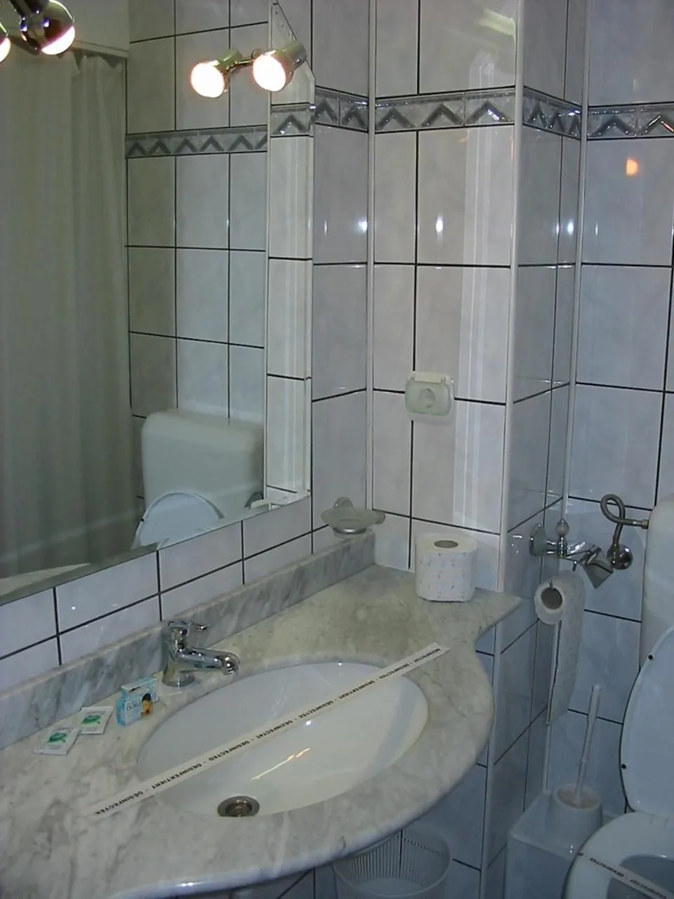 Bathroom in Hotel Moldova