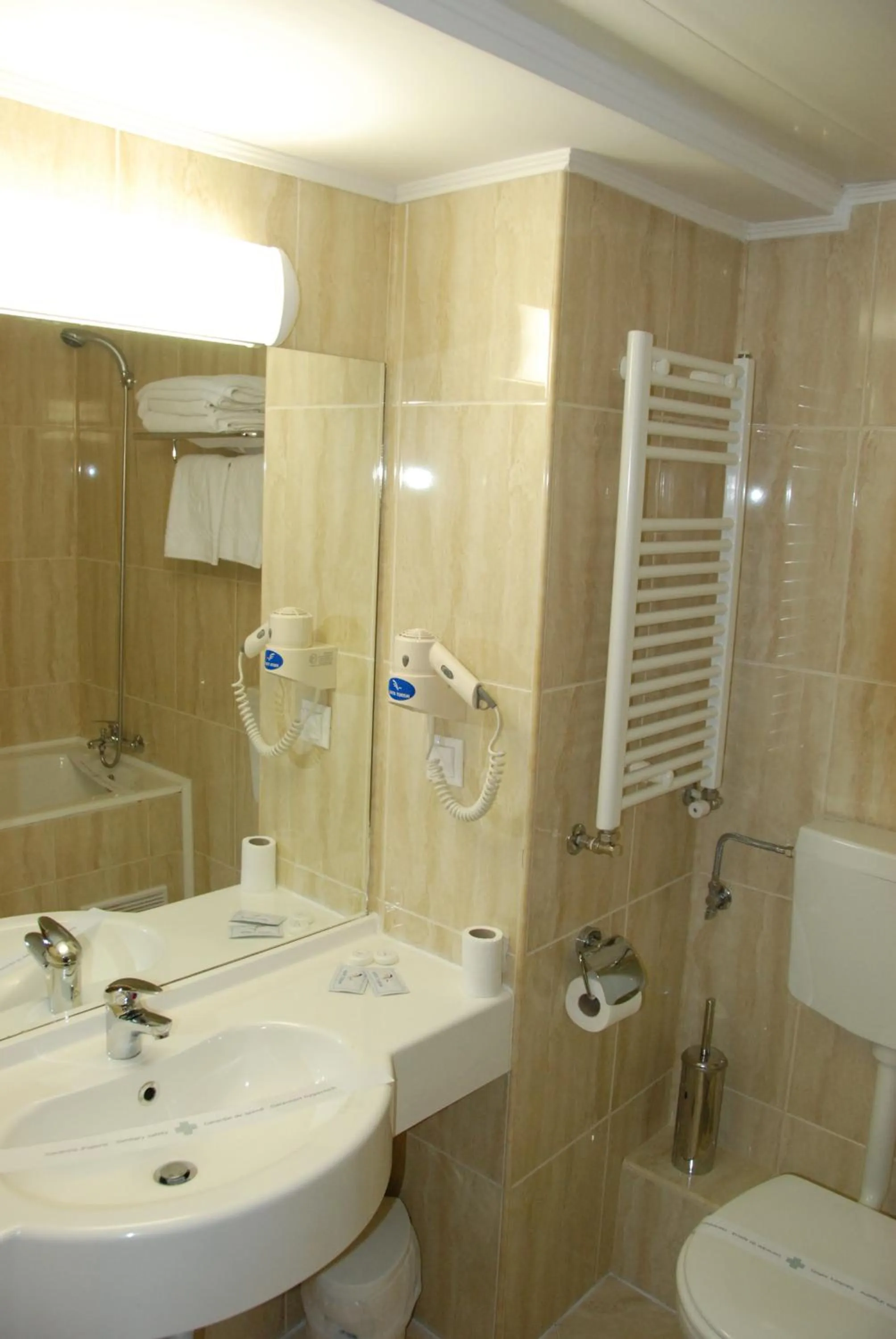 Bathroom in Hotel Moldova