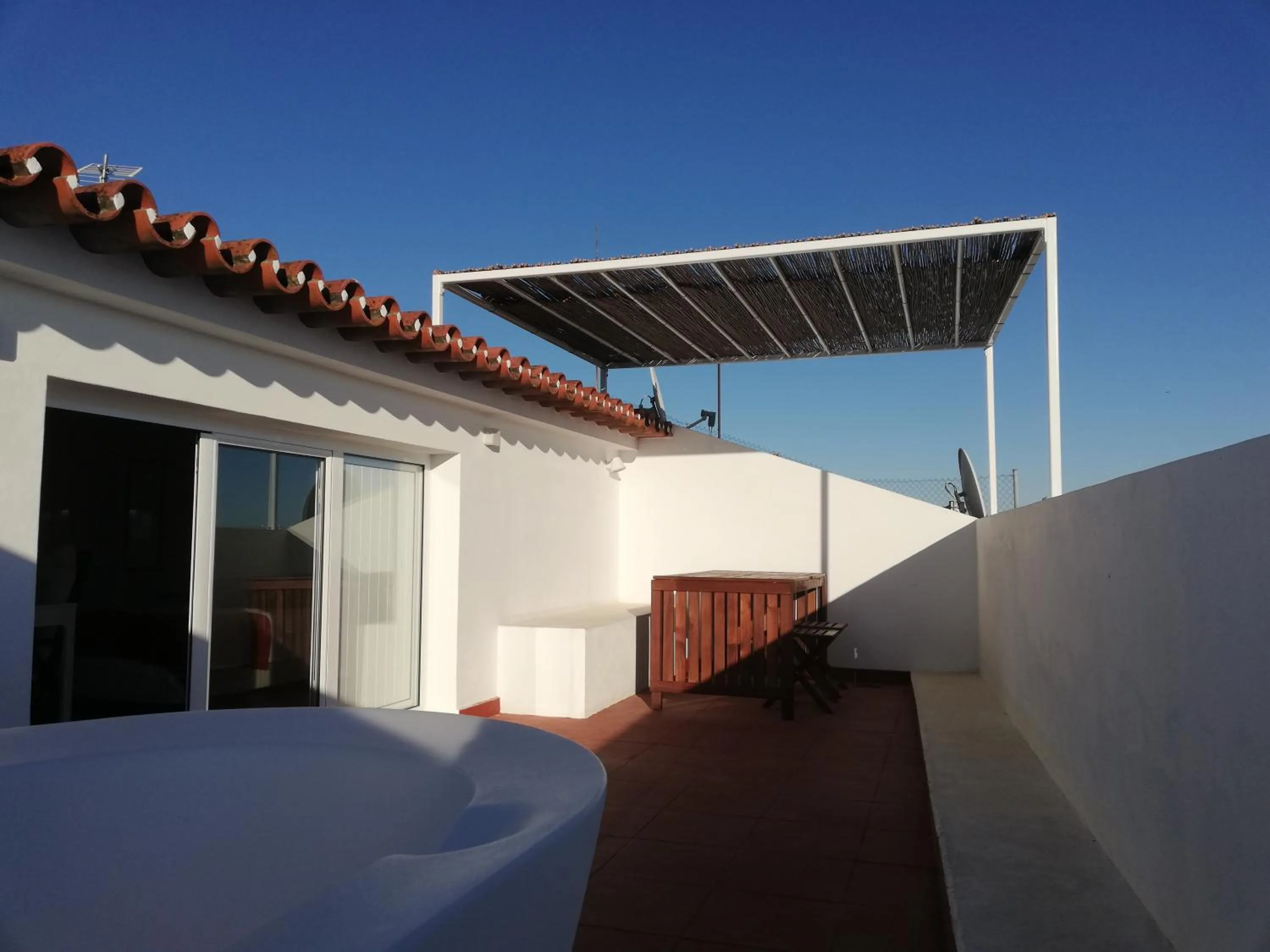 Balcony/Terrace in Evora Inn