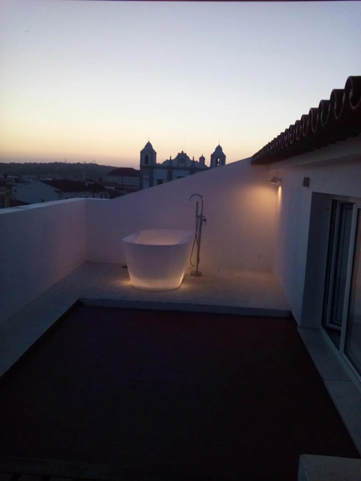 Balcony/Terrace in Evora Inn