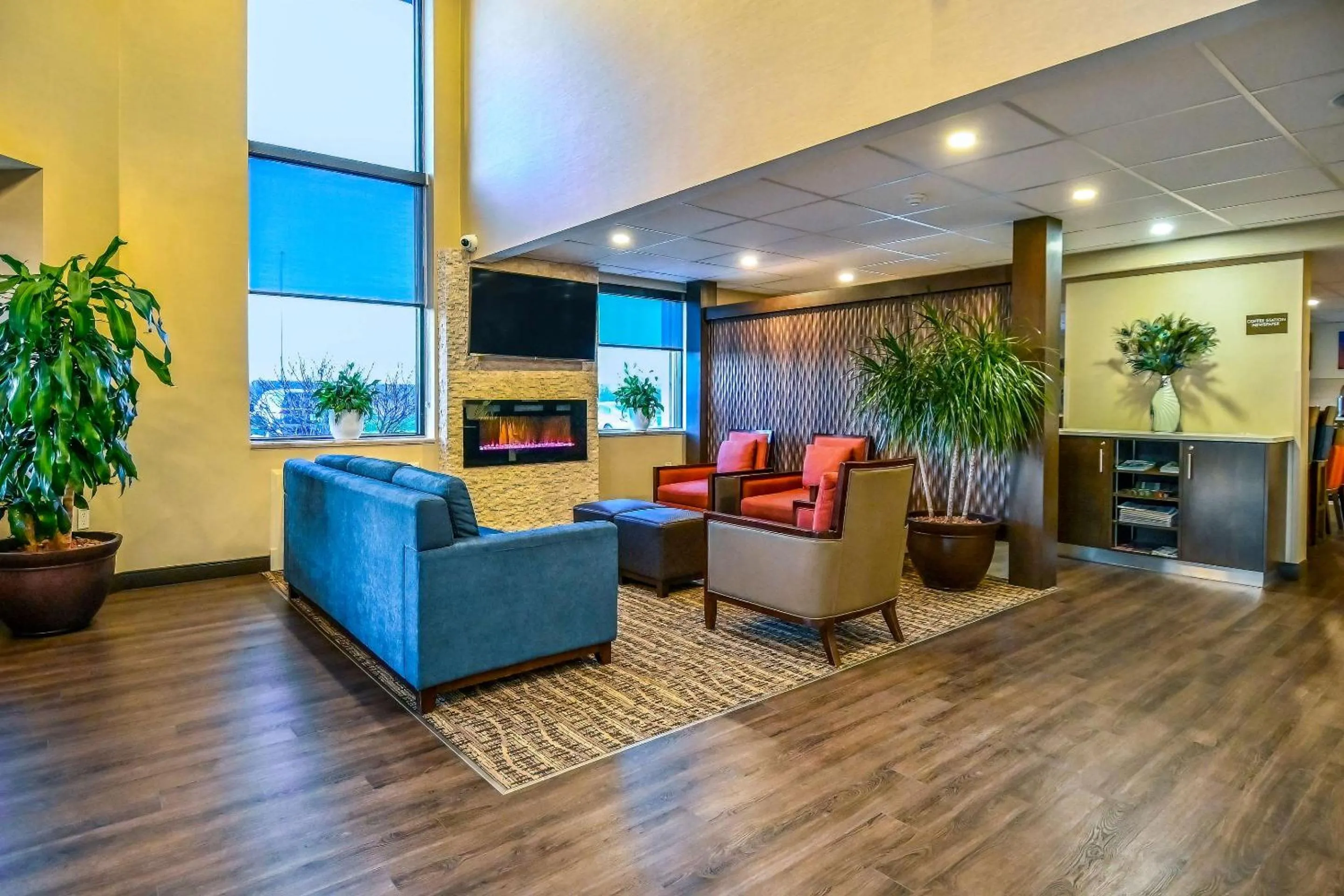 Lobby or reception in Comfort Inn