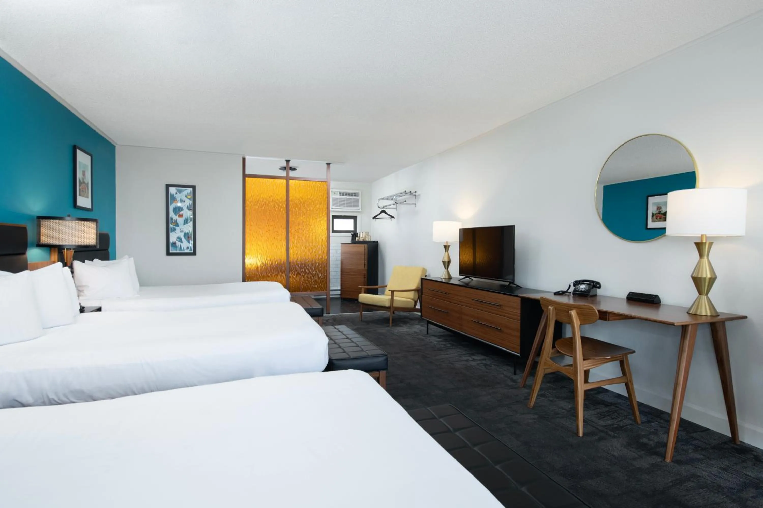 Bed in Sapphire Motel Midtown Bozeman