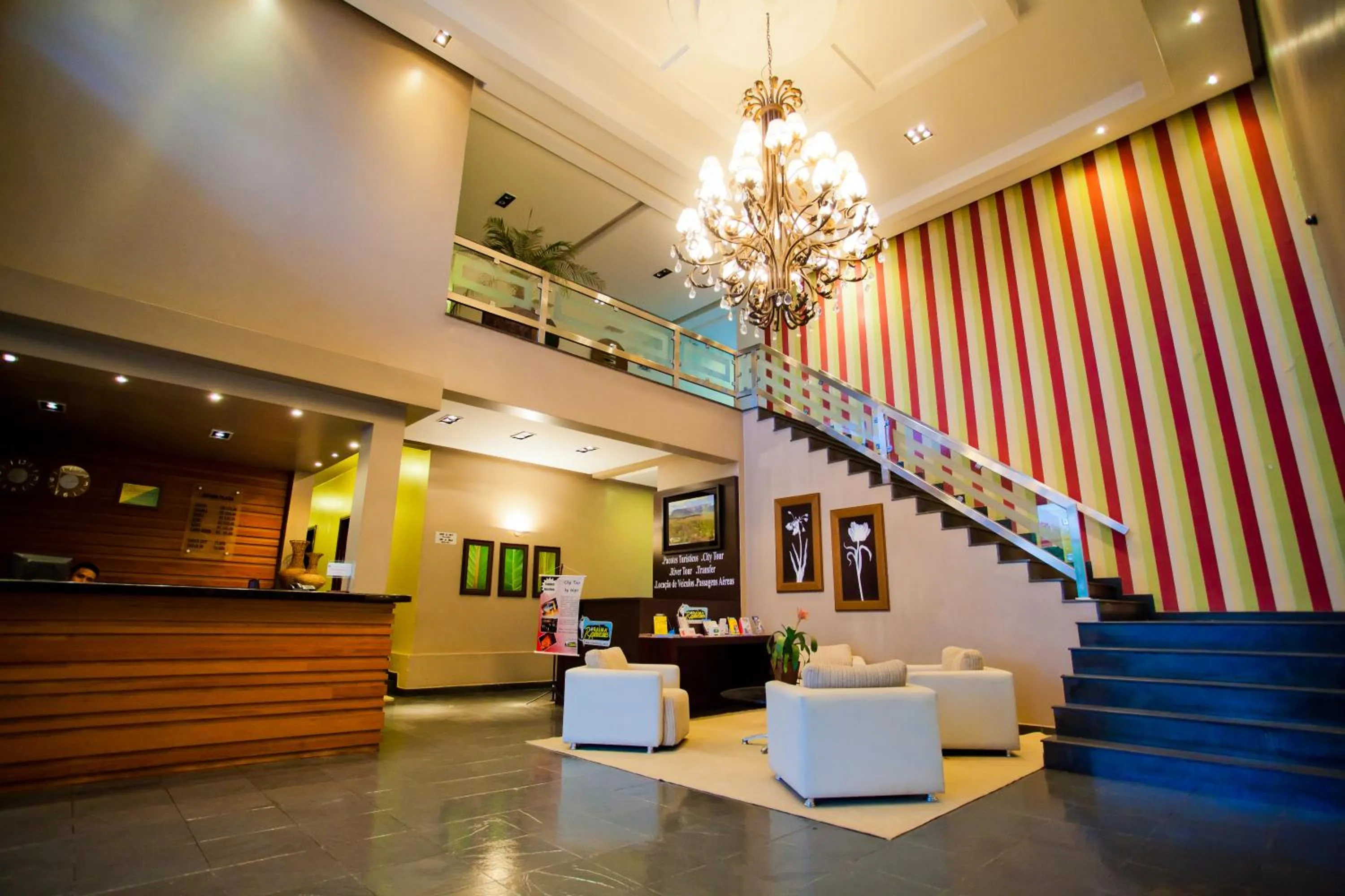 Lobby or reception in Aipana Plaza Hotel
