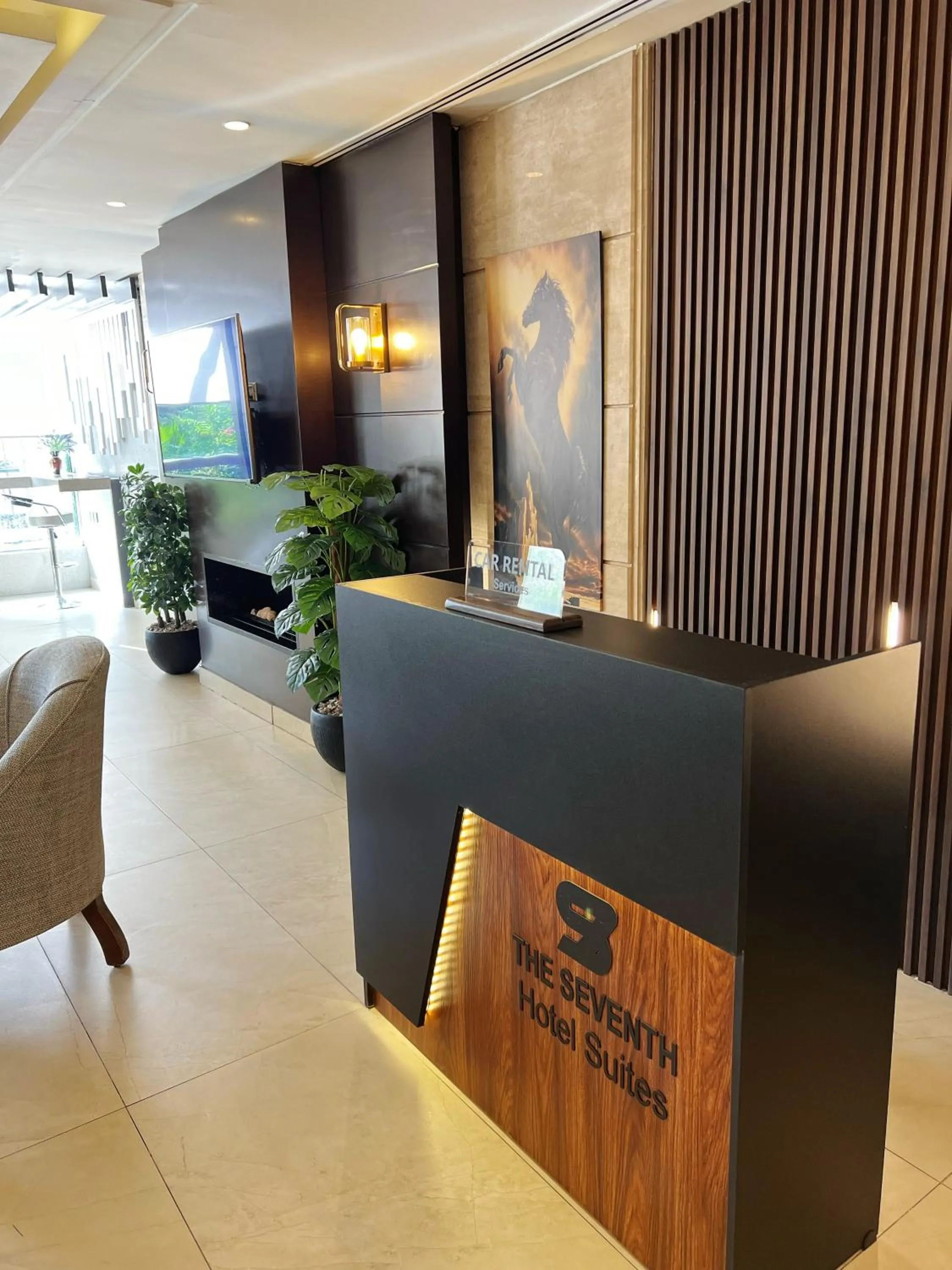 concierge in The Seventh Star Hotel Suites