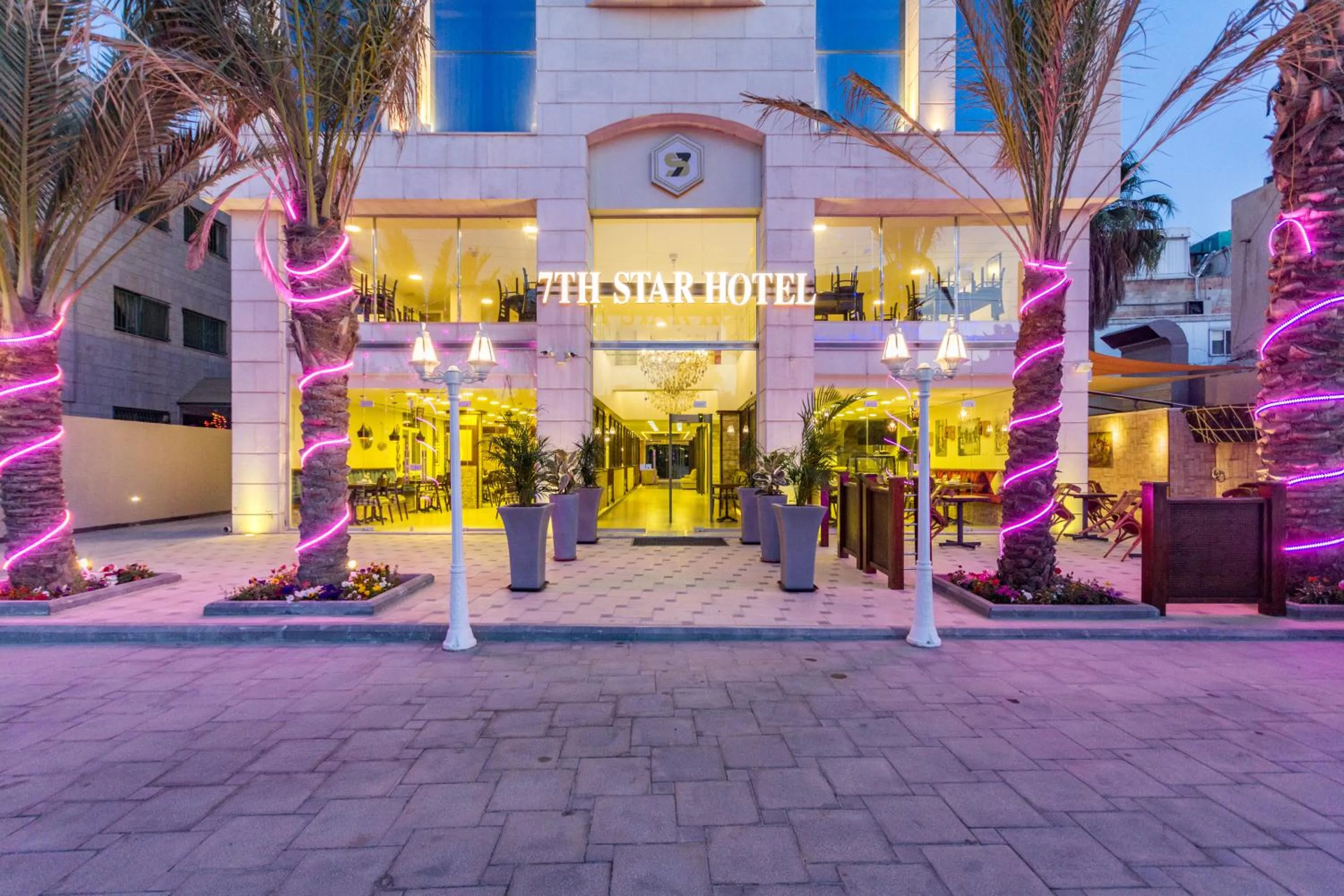 Facade/entrance in The Seventh Star Hotel Suites