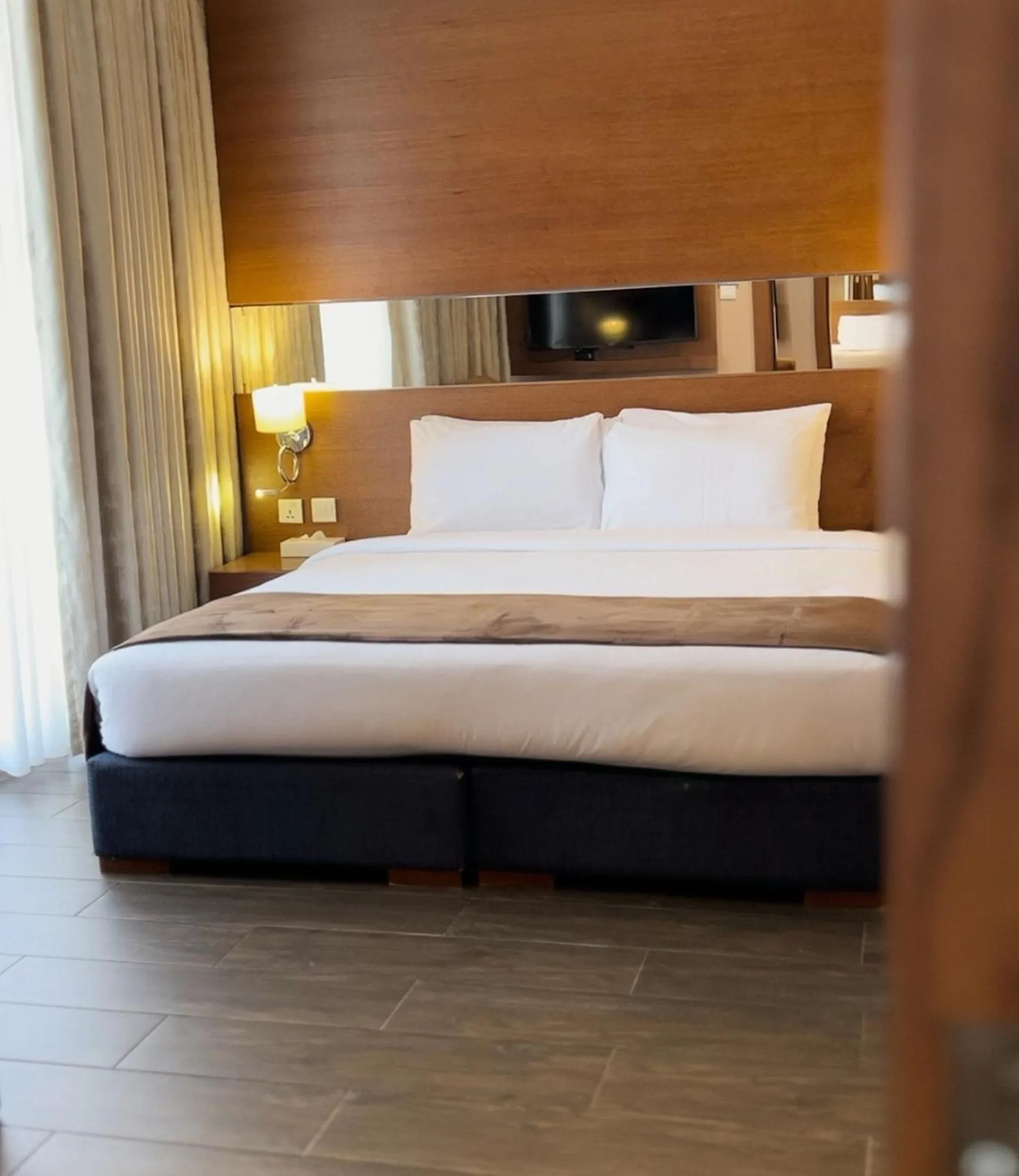 Bed in The Seventh Star Hotel Suites