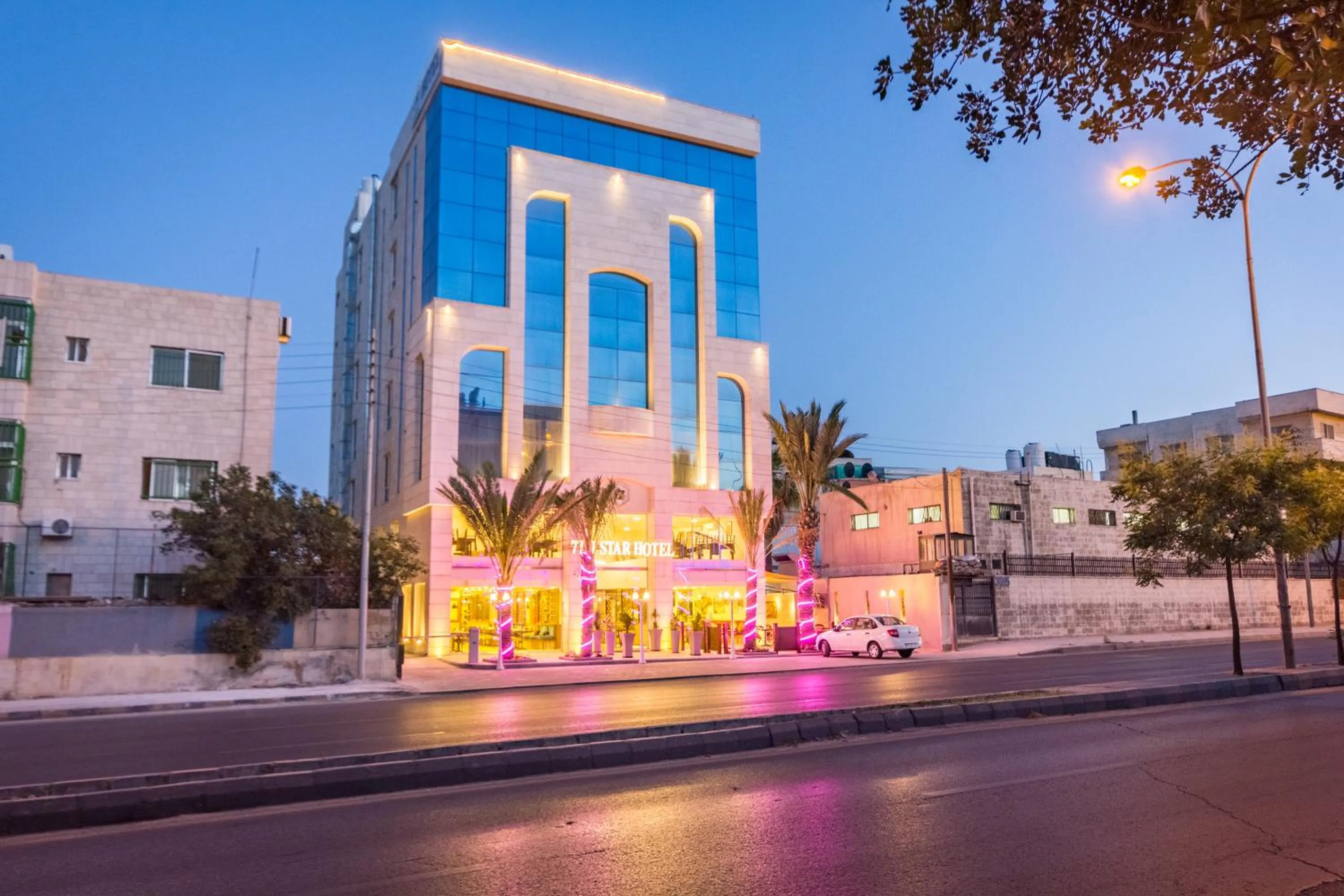 Property building in The Seventh Star Hotel Suites