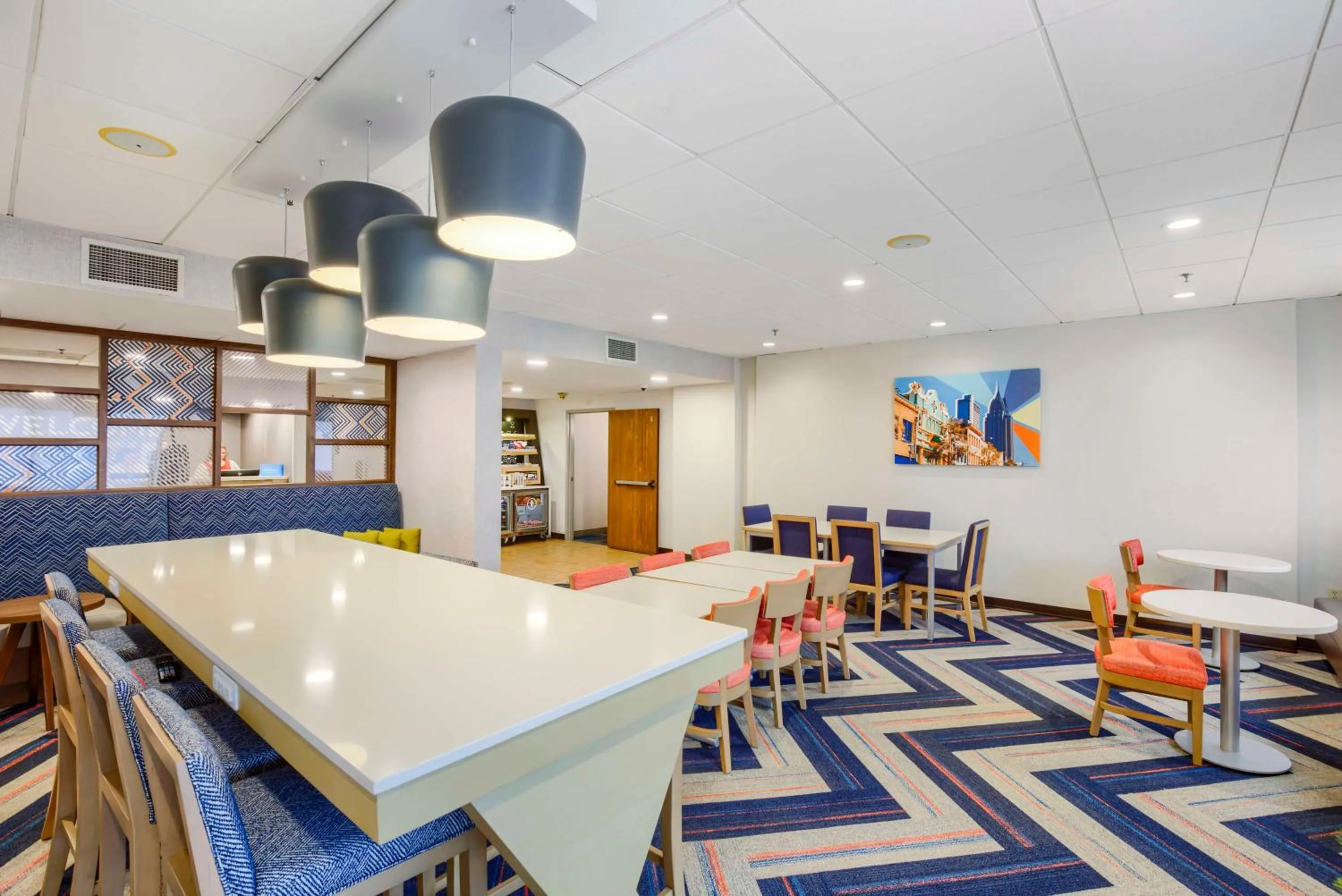 Lobby or reception in Hampton Inn Mobile-I-10/Bellingrath Gardens